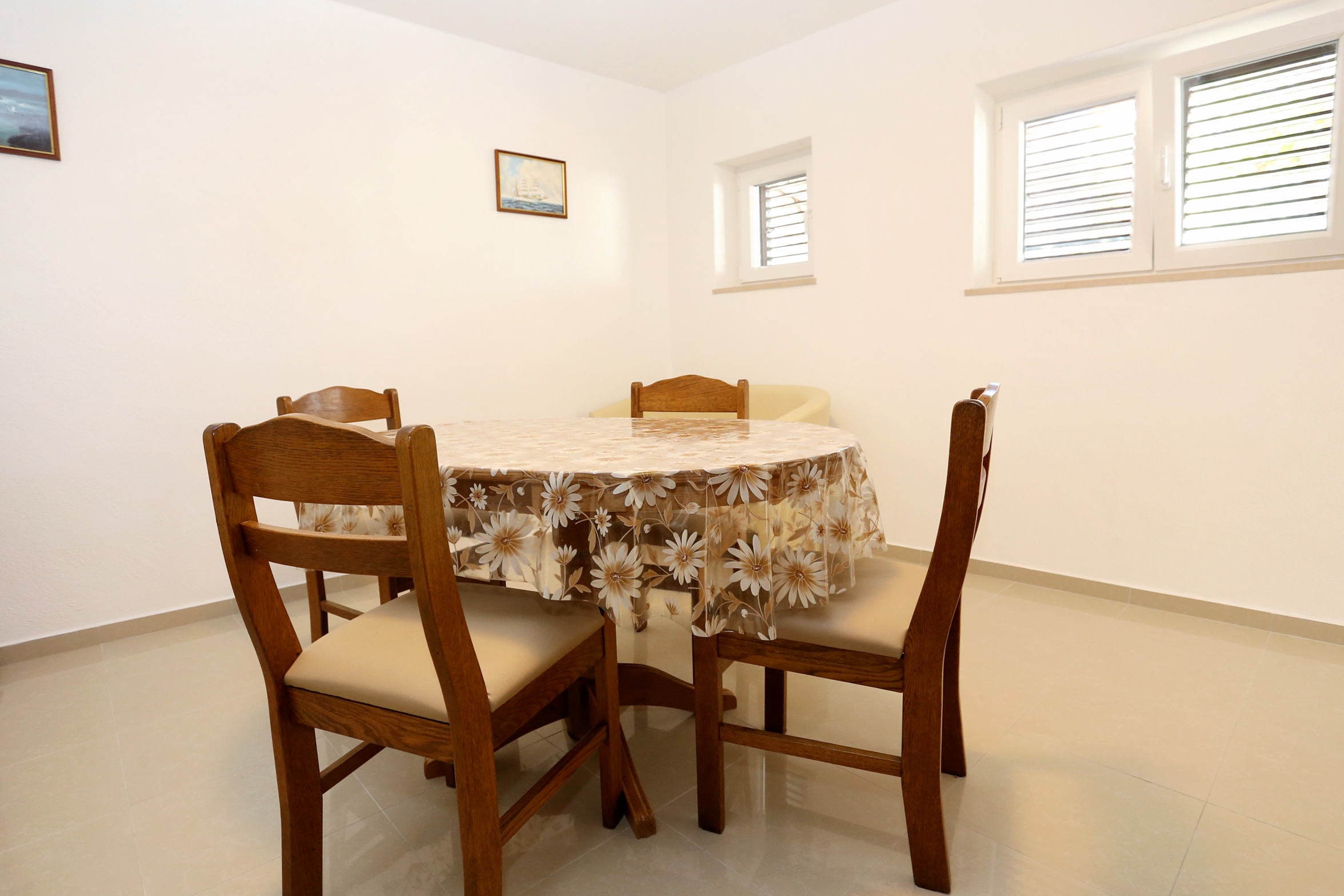 Dvosobni apartman s terasom i pogledom na more Lumbarda, Korčula  A-c