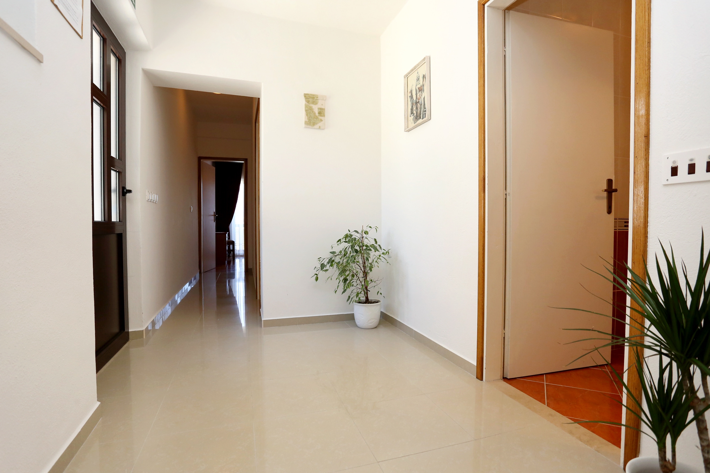 Dvosobni apartman s terasom i pogledom na more Lumbarda, Korčula  A-c