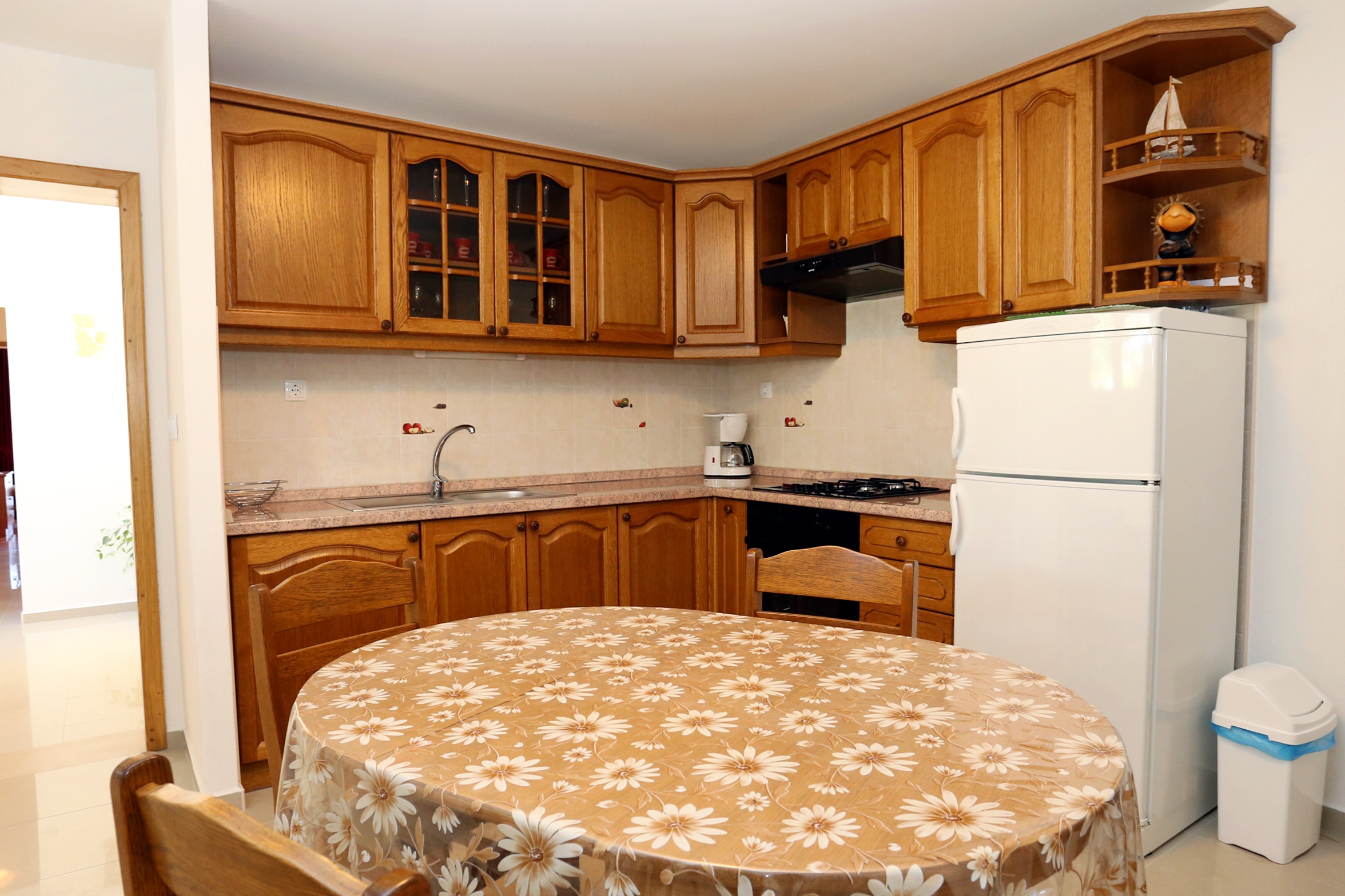 Dvosobni apartman s terasom i pogledom na more Lumbarda, Korčula  A-c
