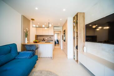 Lumbarda, Гостиная в размещении типа apartment, WiFi.