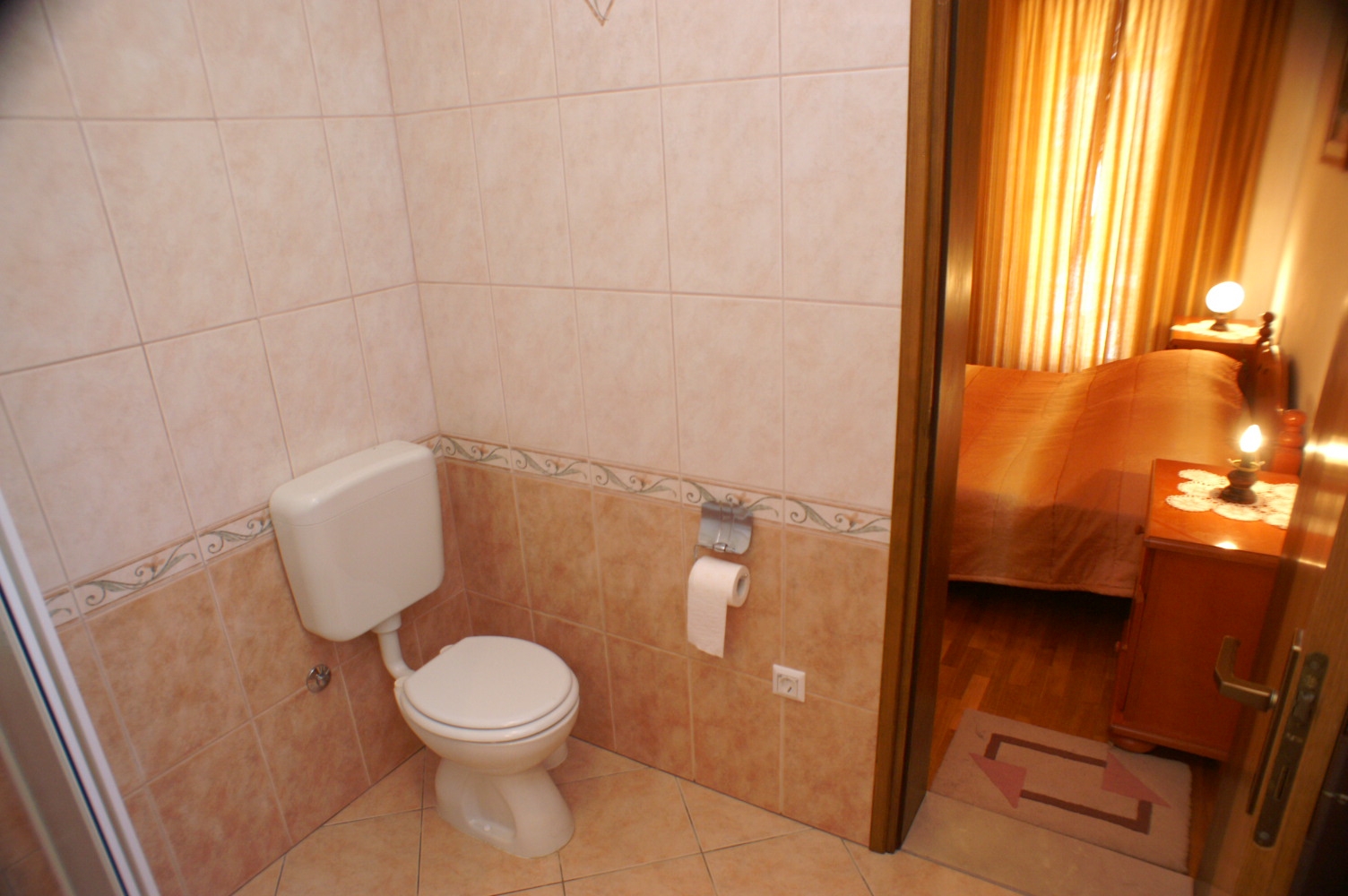 Two bedroom apartment with terrace and sea view Lumbarda, Korčula  A-a