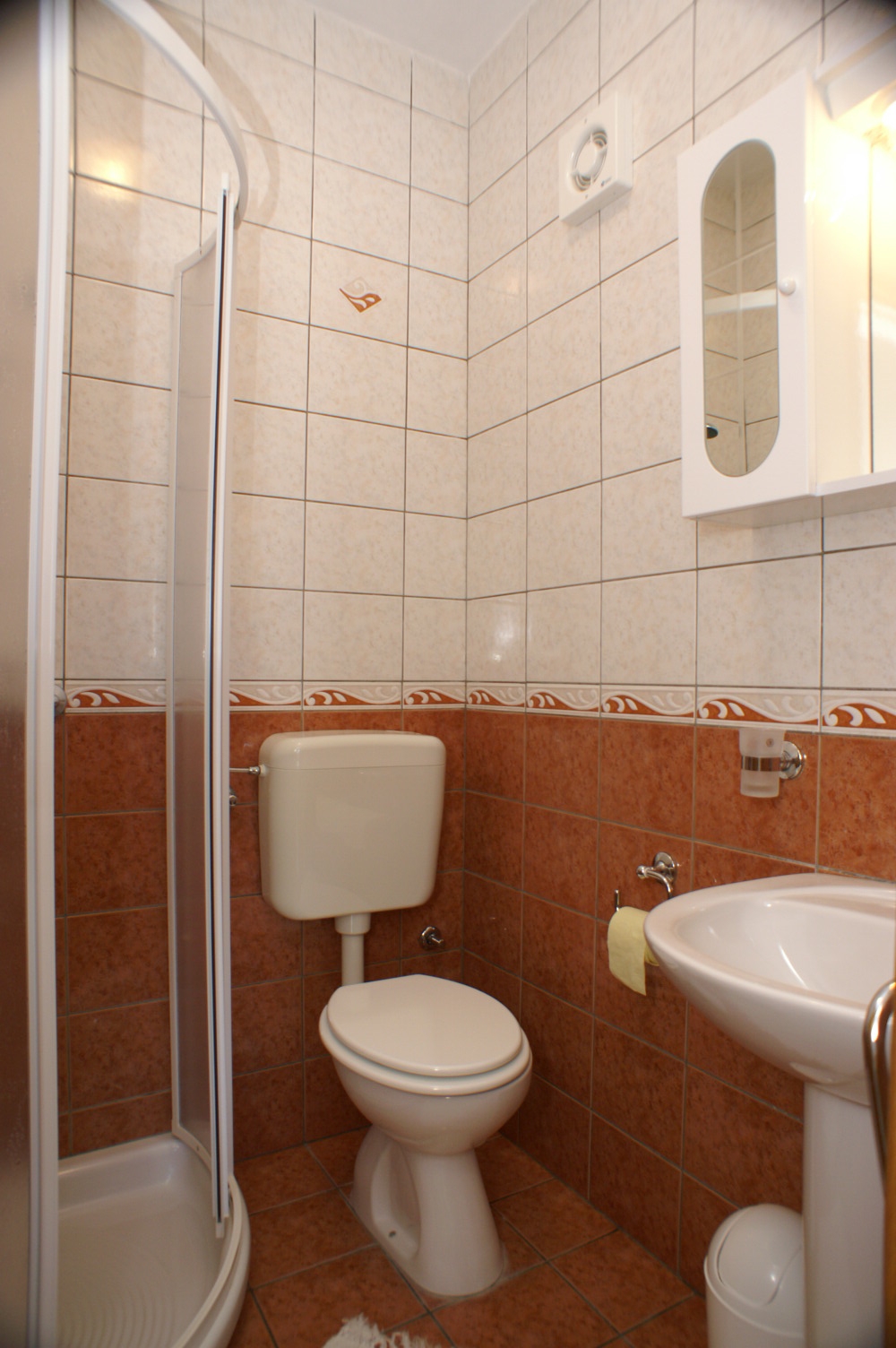 Two bedroom apartment with terrace and sea view Lumbarda, Korčula  A-b