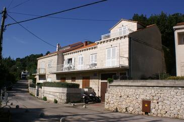 Objekt Korčula, Korčula, Objekt 4374 - Apartmaji s prodnato plažo.