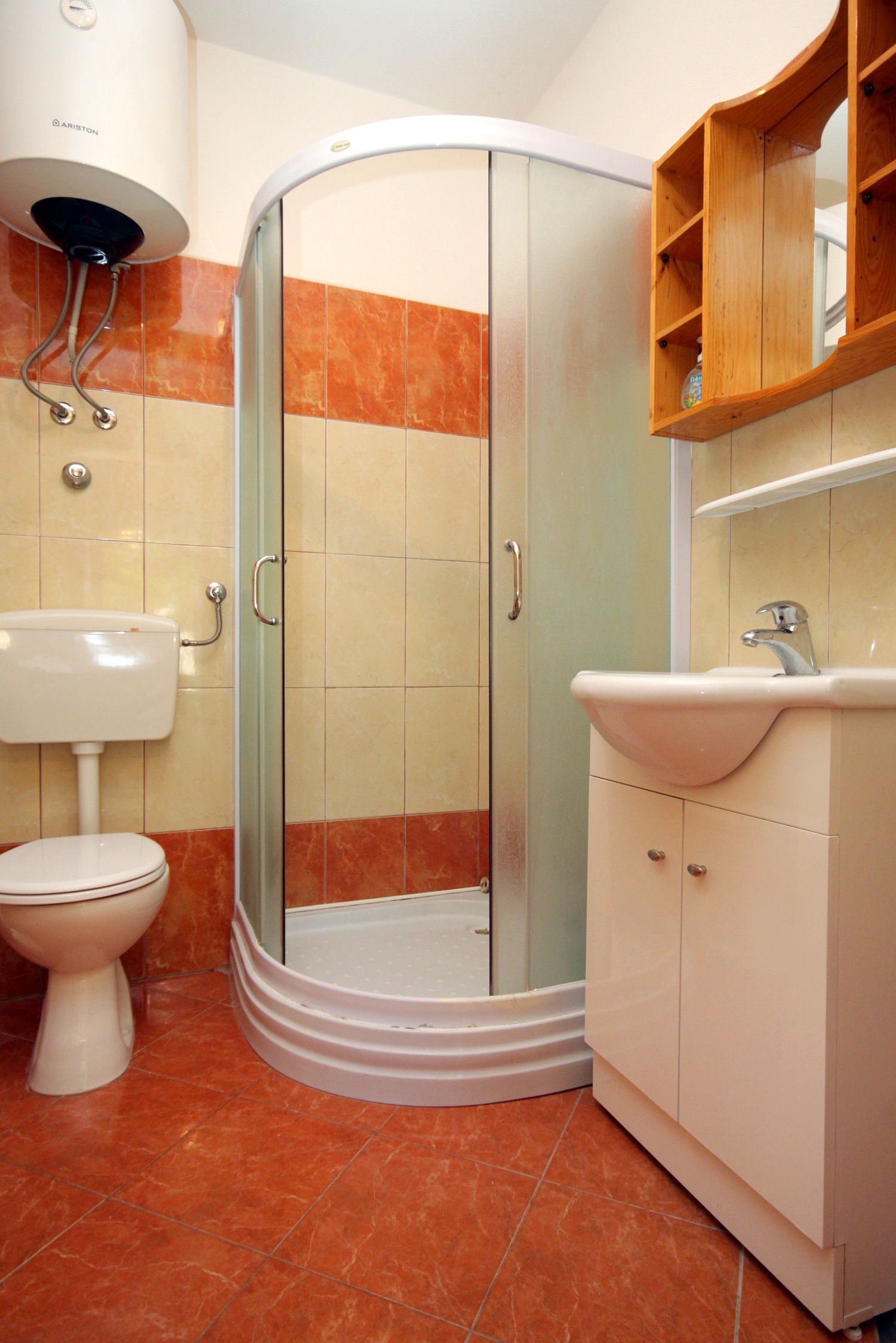 Two bedroom apartment with terrace and sea view Lumbarda, Korčula  A-a