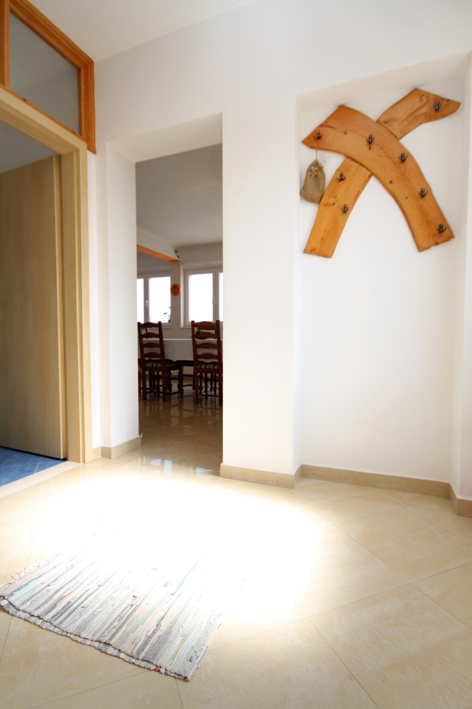 Two bedroom apartment with terrace and sea view Lumbarda, Korčula  A-a