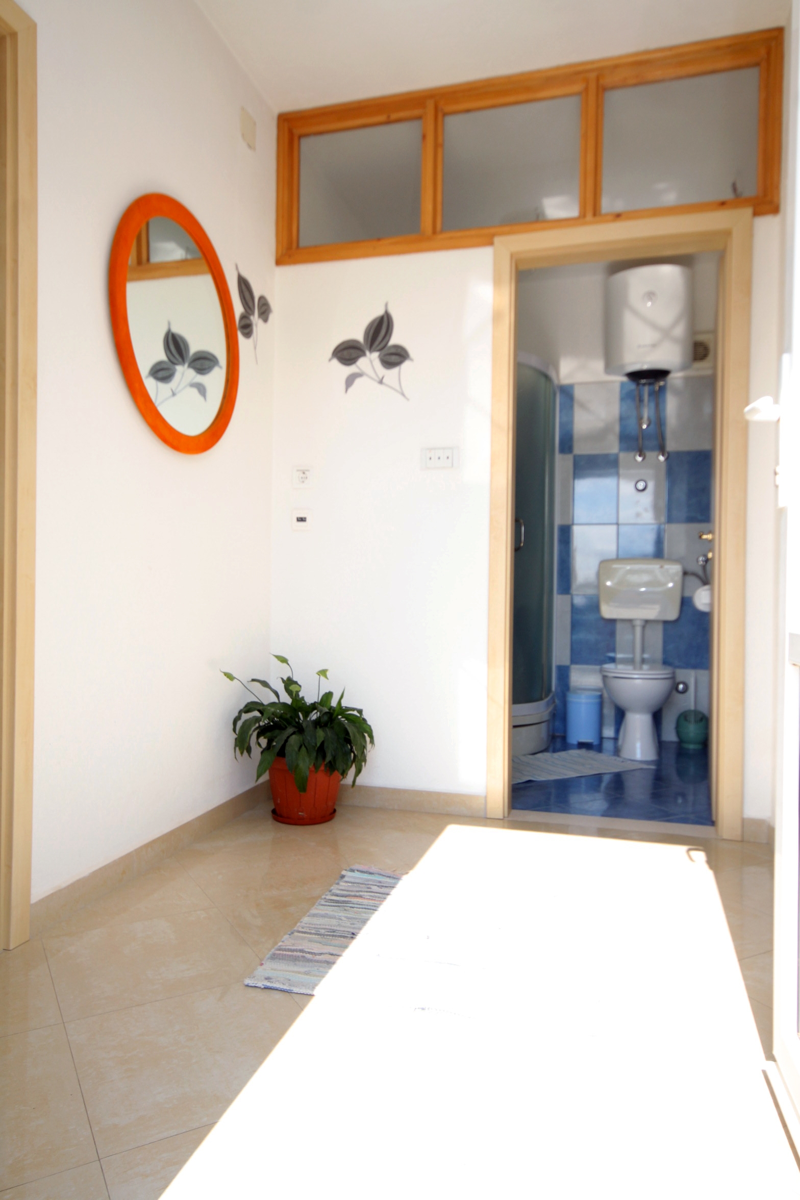 Two bedroom apartment with terrace and sea view Lumbarda, Korčula  A-a