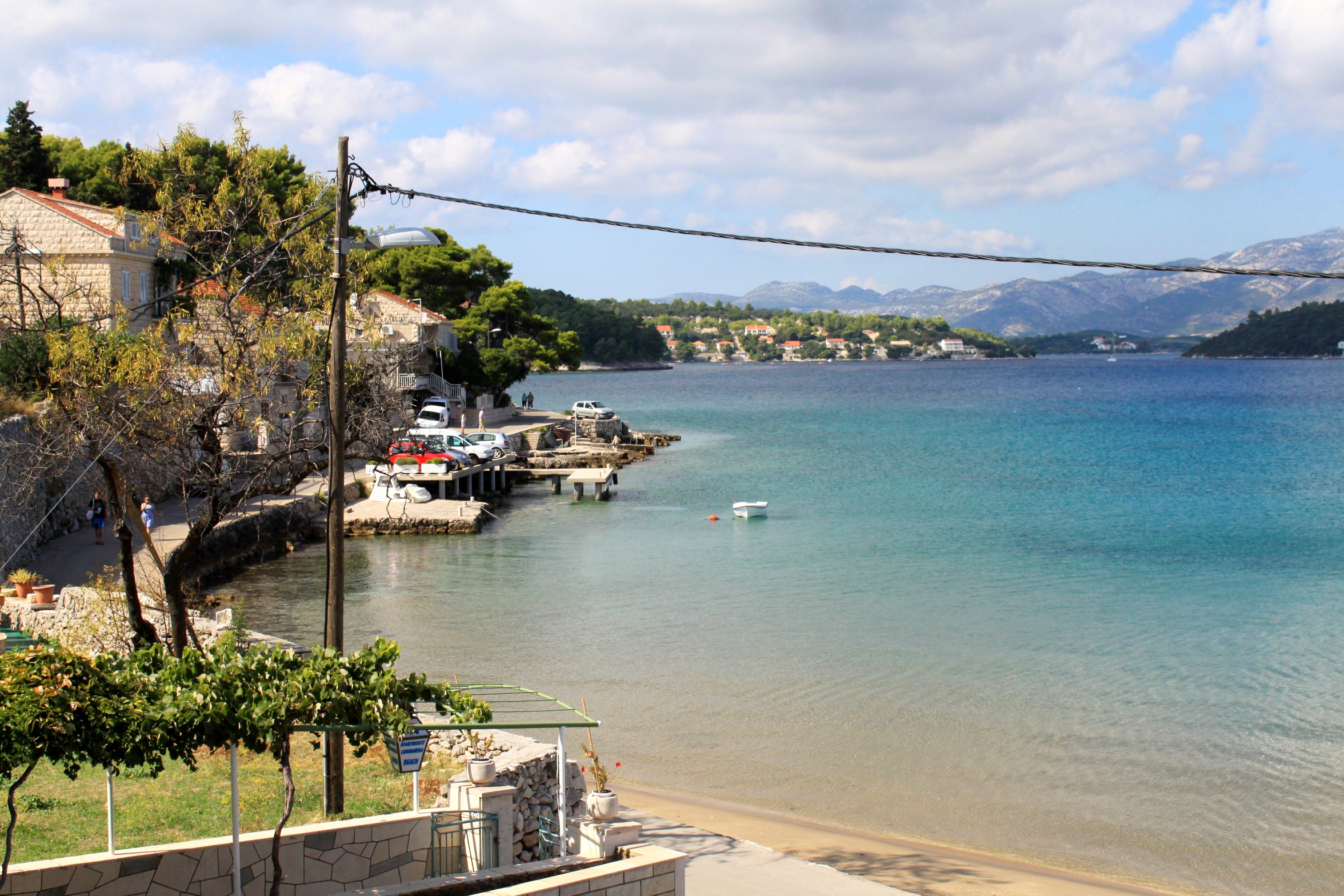 One bedroom apartment near beach Lumbarda, Korčula  A-b