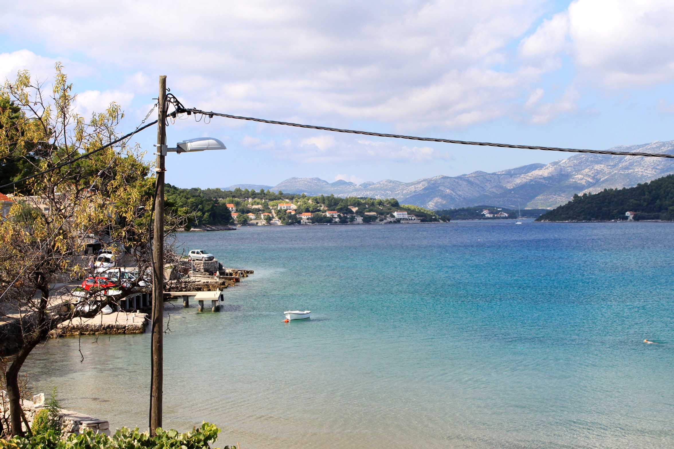 One bedroom apartment near beach Lumbarda, Korčula  A-c