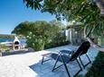 Veli Rat, Terrasse dans l’hébergement en type apartment, avec la vue sur la mer, animaux acceptés et WiFi.