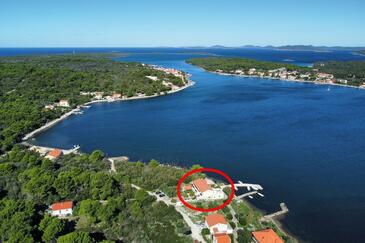 Veli Rat, Dugi otok, Hébergement 438 - Appartement à proximité de la mer.