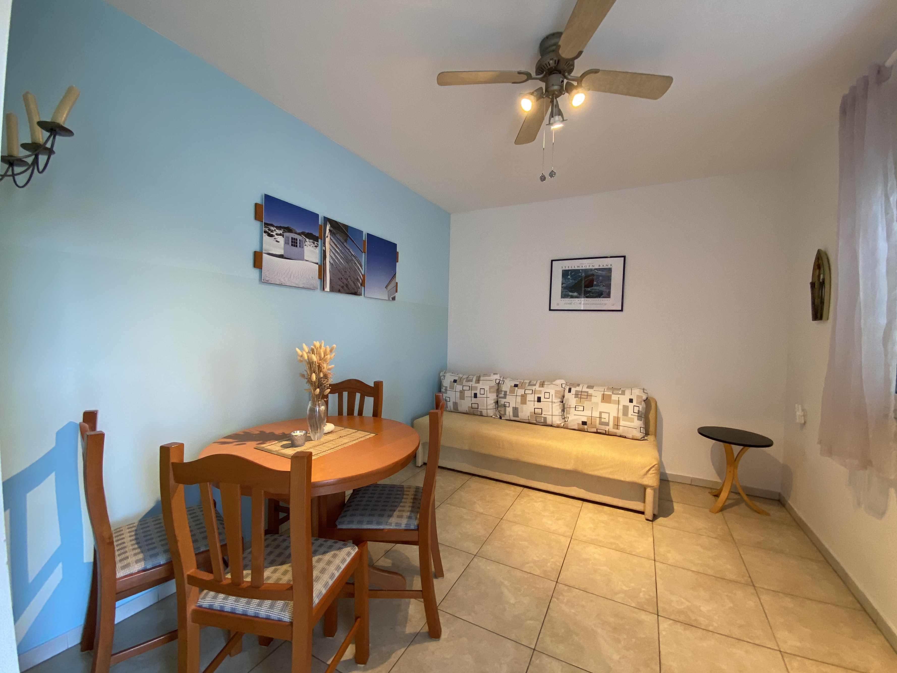 One bedroom apartment with terrace and sea view Lumbarda, Korčula (A-4393-b)