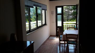Dining room Lumbarda, Dining room in the apartment, WIFI.