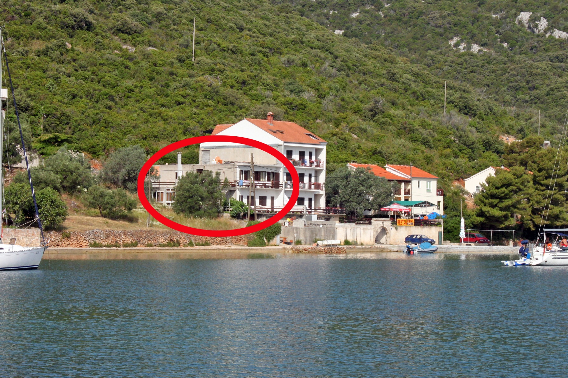 Dvosobni apartman uz plažu Luka, Dugi otok  A-a