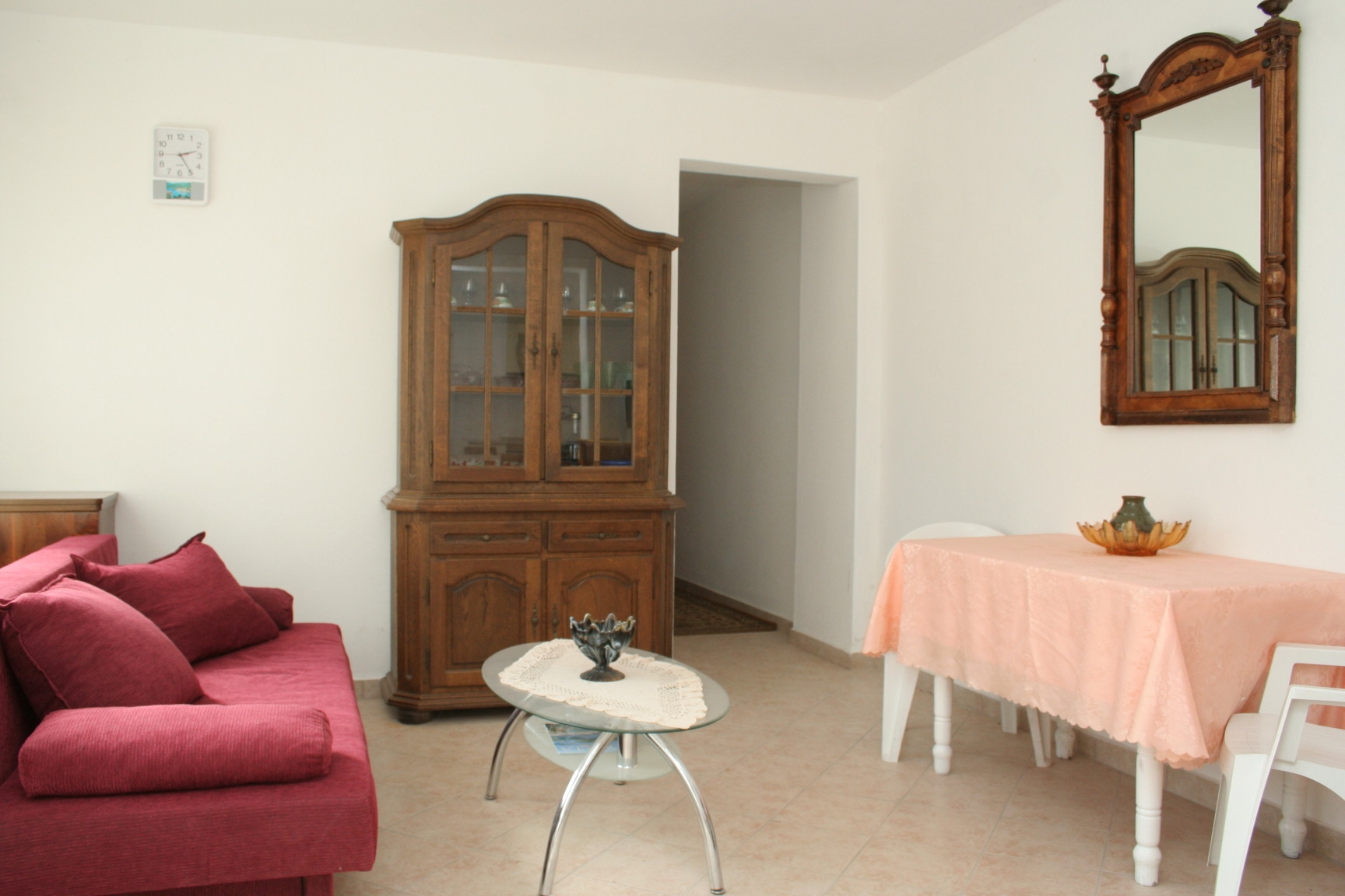 Two bedroom apartment with terrace and sea view Brna, Korčula (A-4415-b)