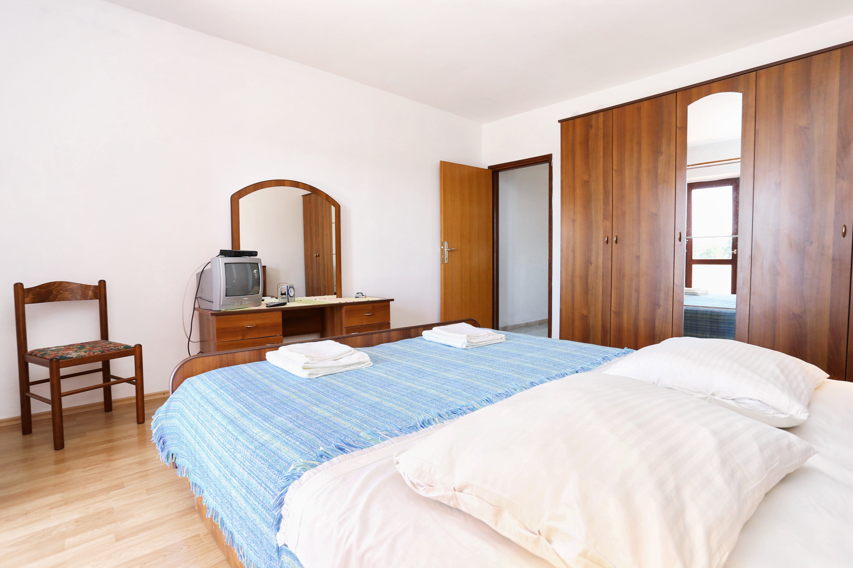 One bedroom apartment with terrace and sea view Lumbarda, Korčula  A-c