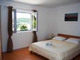 Bedroom 1 Zavalatica, Bedroom 1 in the apartment, air condition available and WiFi.