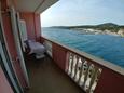 Sali, Balcon dans l’hébergement en type apartment, avec la vue sur la mer et WiFi.