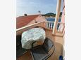 Sali, Balkon in the studio-apartment, with a sea view en WiFi.