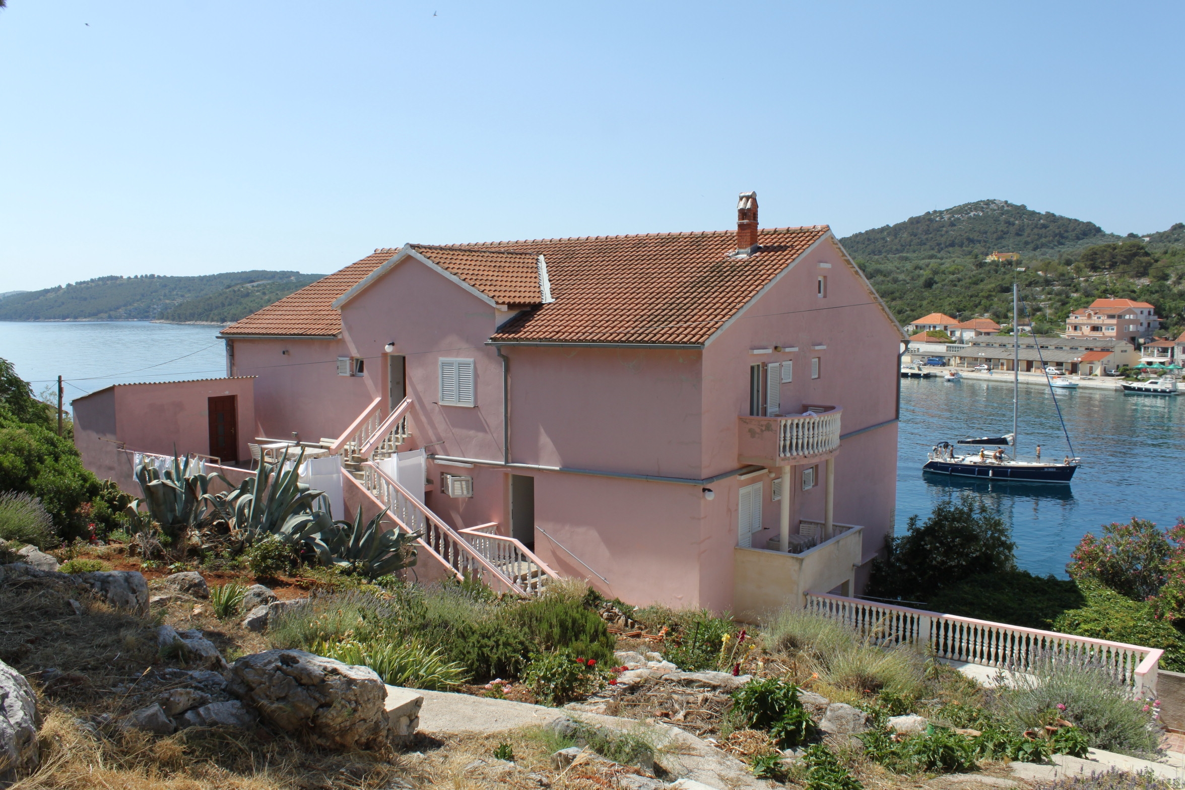 Two bedroom apartment with balcony and sea view Sali, Dugi otok (A-443-b)