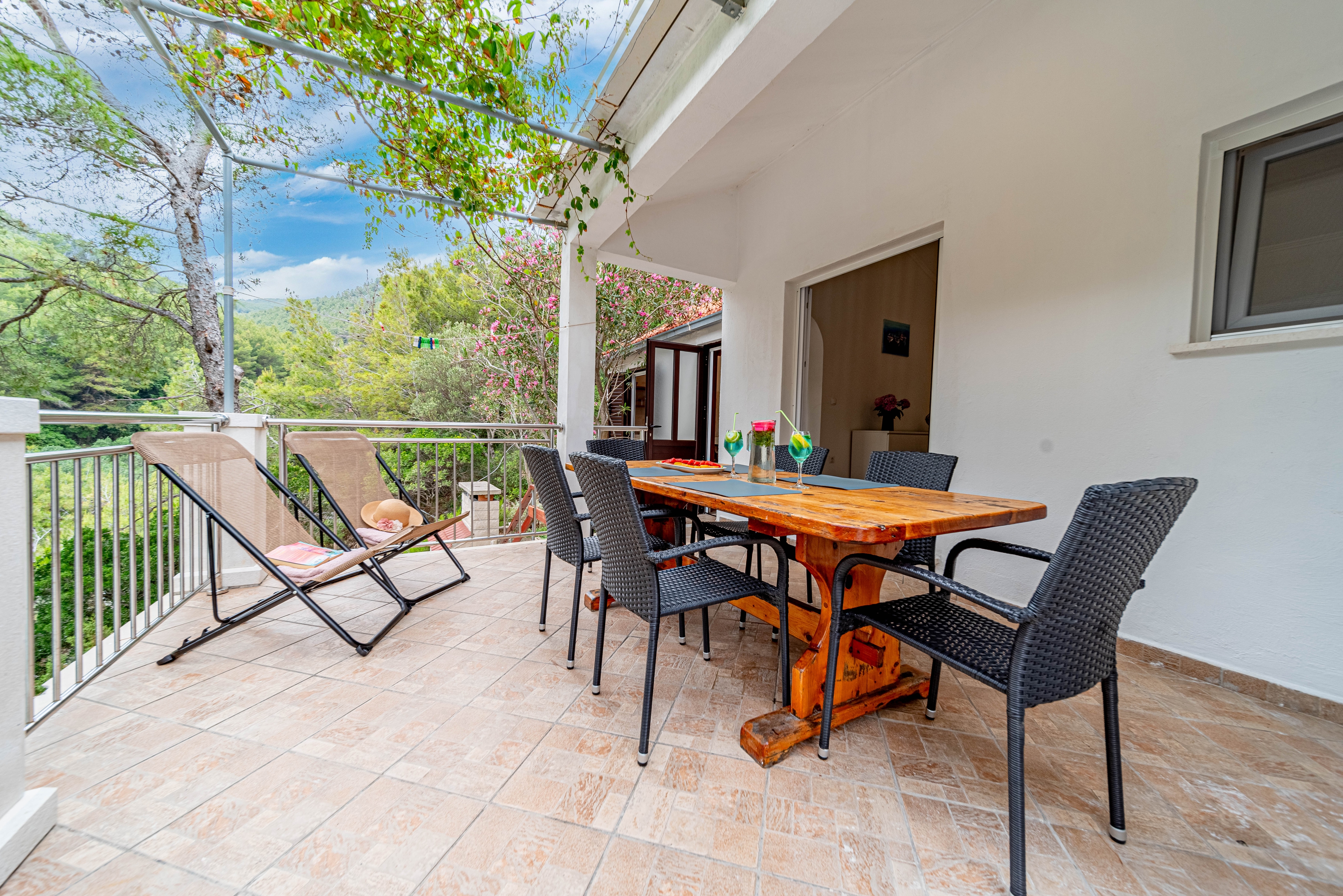 Two bedroom apartment near beach Cove Bratinja Luka, Korčula  A-a