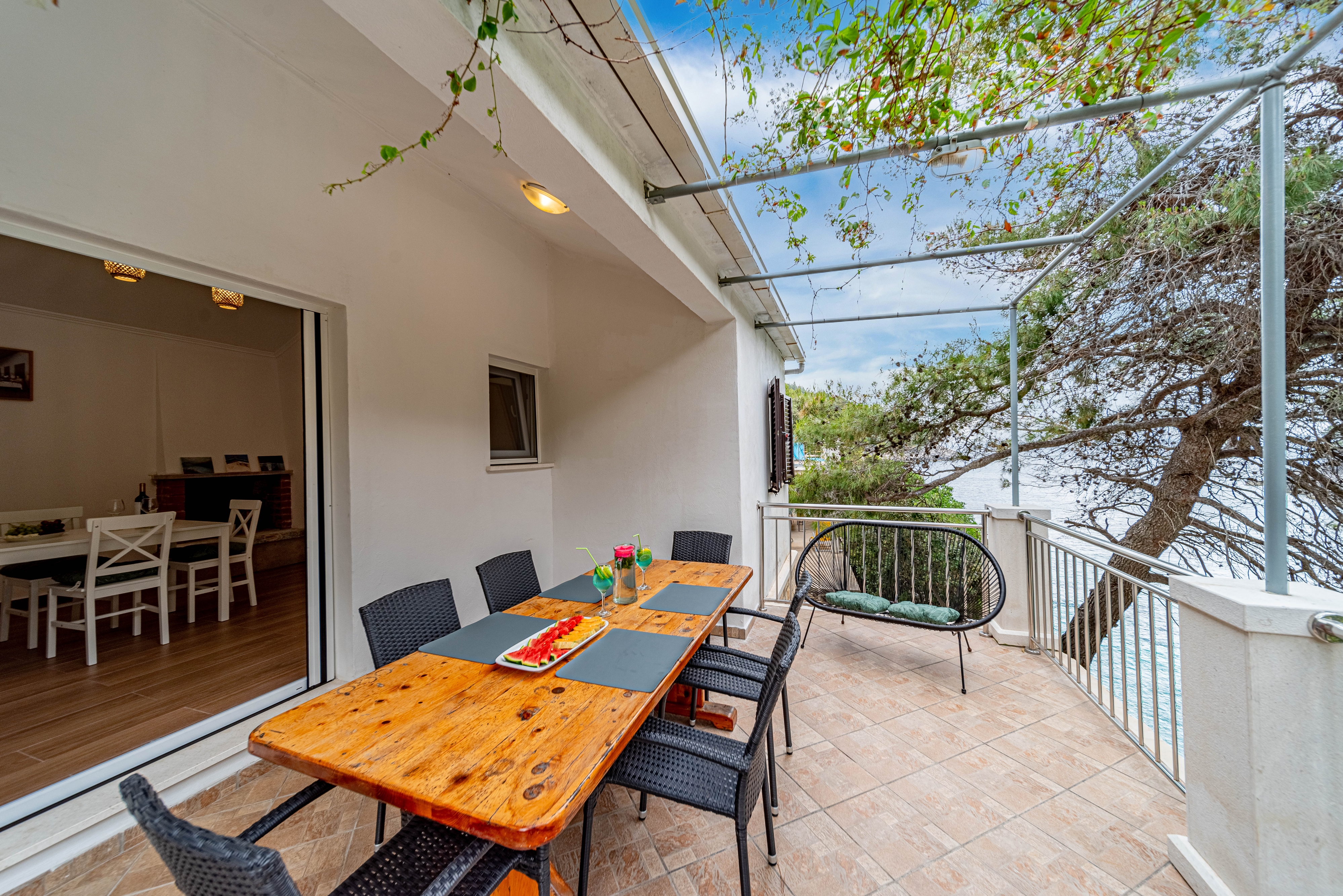 Two bedroom apartment near beach Cove Bratinja Luka, Korčula  A-a