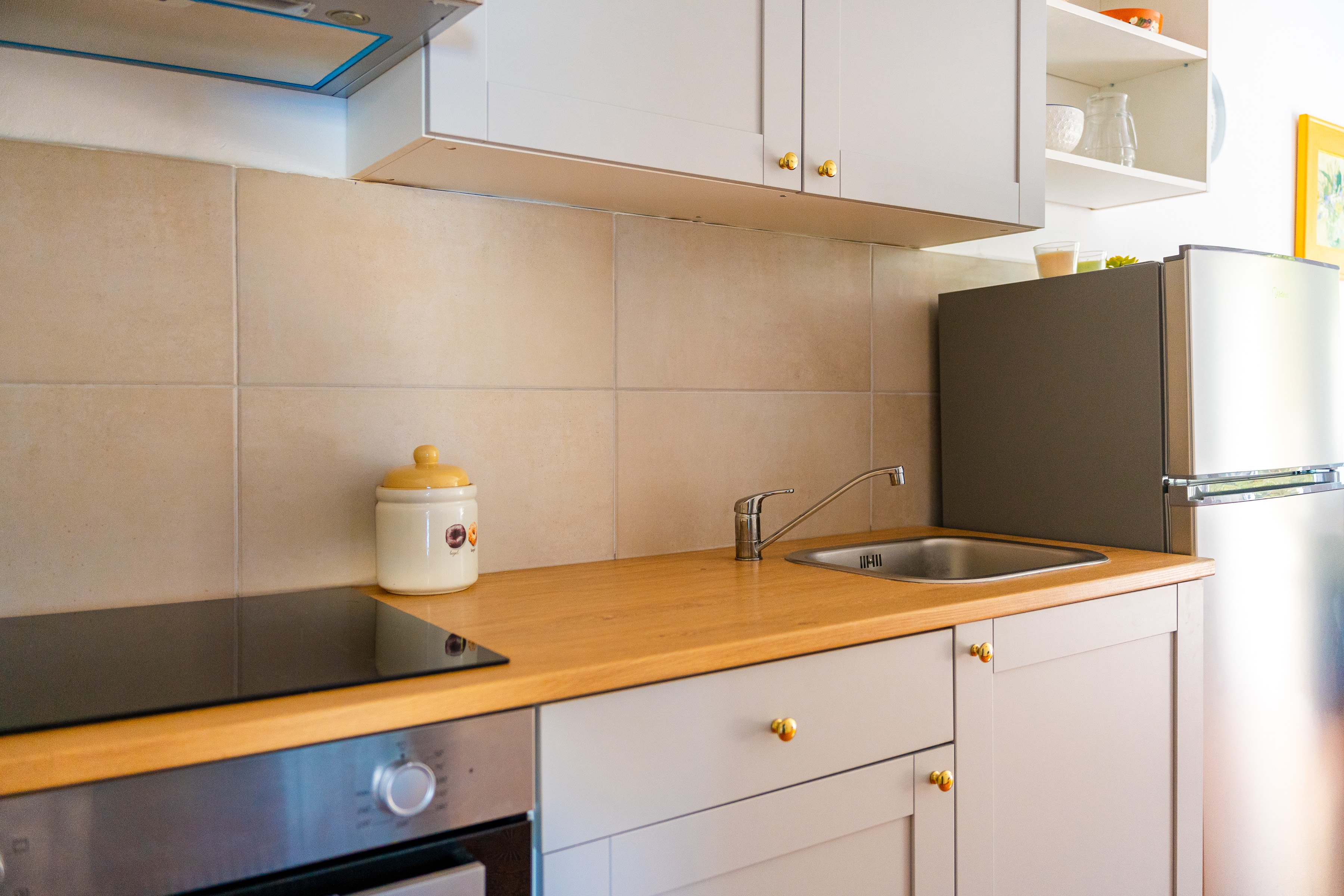 One bedroom apartment with terrace and sea view Medvinjak, Korčula  A-a
