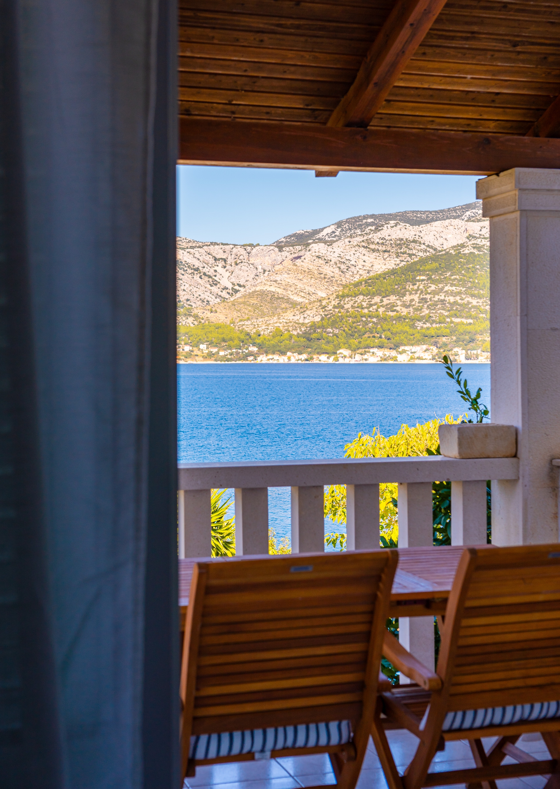 One bedroom apartment with terrace and sea view Medvinjak, Korčula  A-a