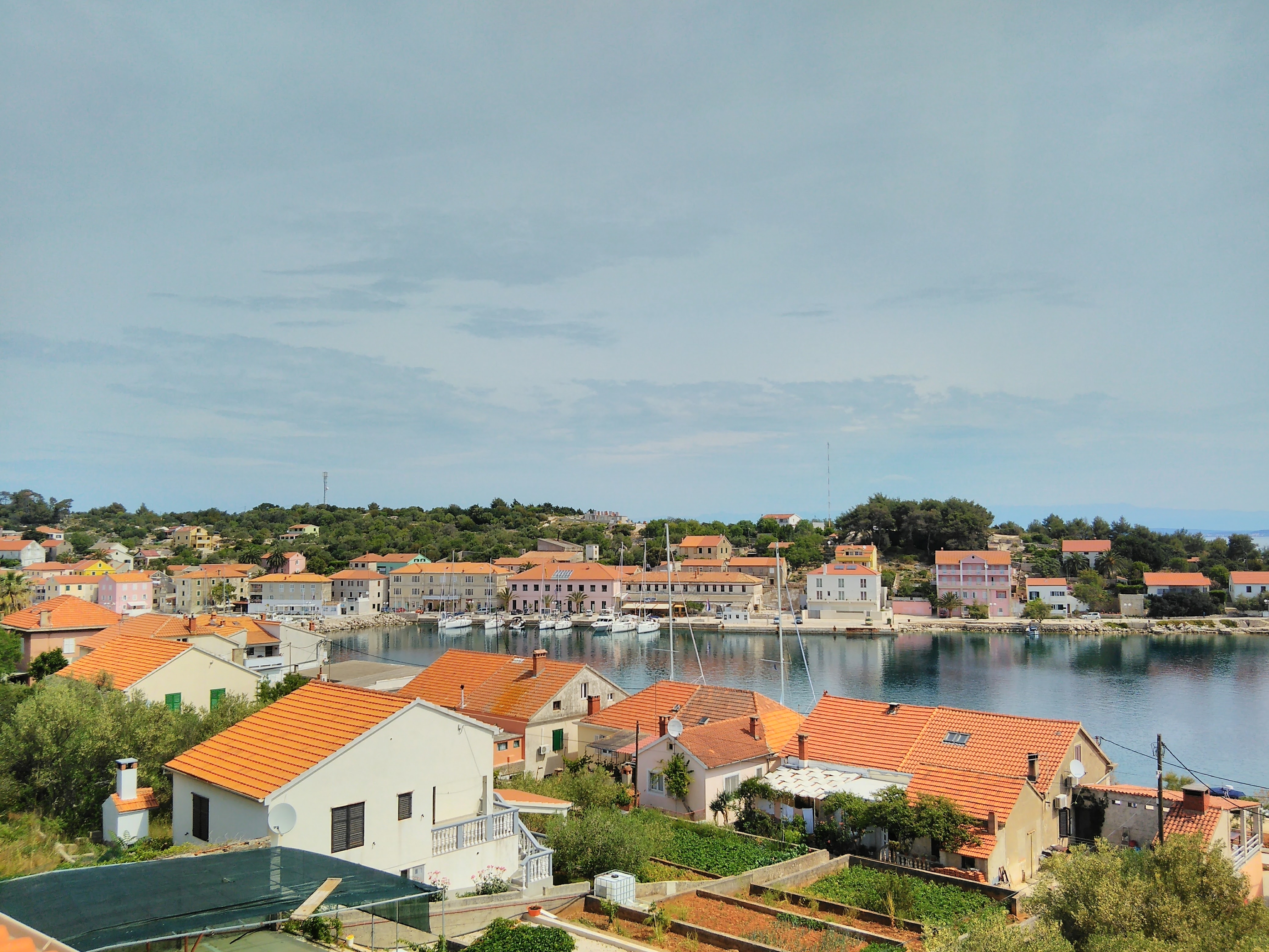 Two bedroom apartment with terrace and sea view Sali, Dugi otok  A-c