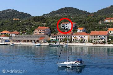 Property Sali, Dugi otok, Property 444 - Apartments near sea with pebble beach.