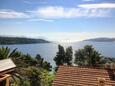 Lumbarda, Terrasse commune - vue dans l’hébergement en type apartment, animaux acceptés et WiFi.