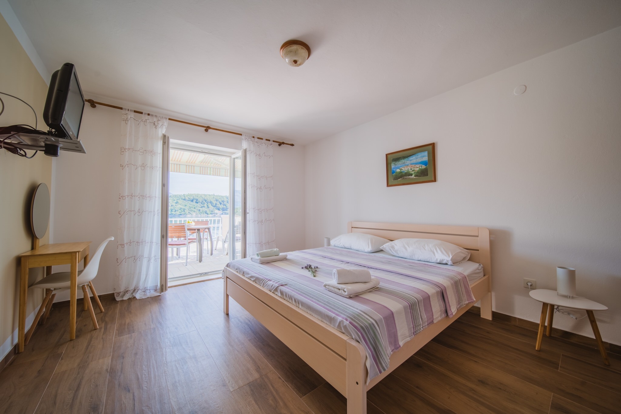 One bedroom apartment near beach Lumbarda, Korčula  A-b