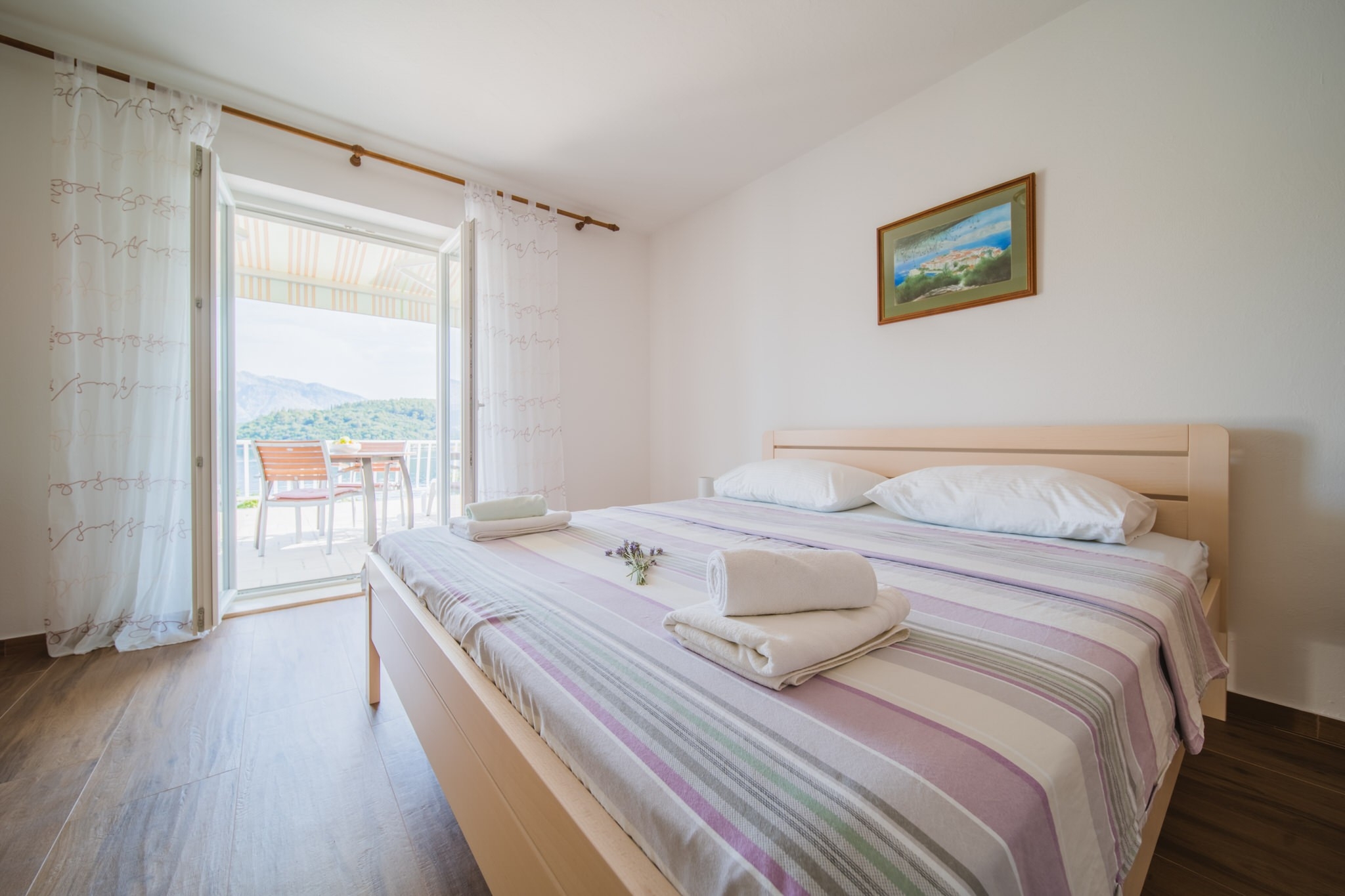 One bedroom apartment near beach Lumbarda, Korčula  A-b