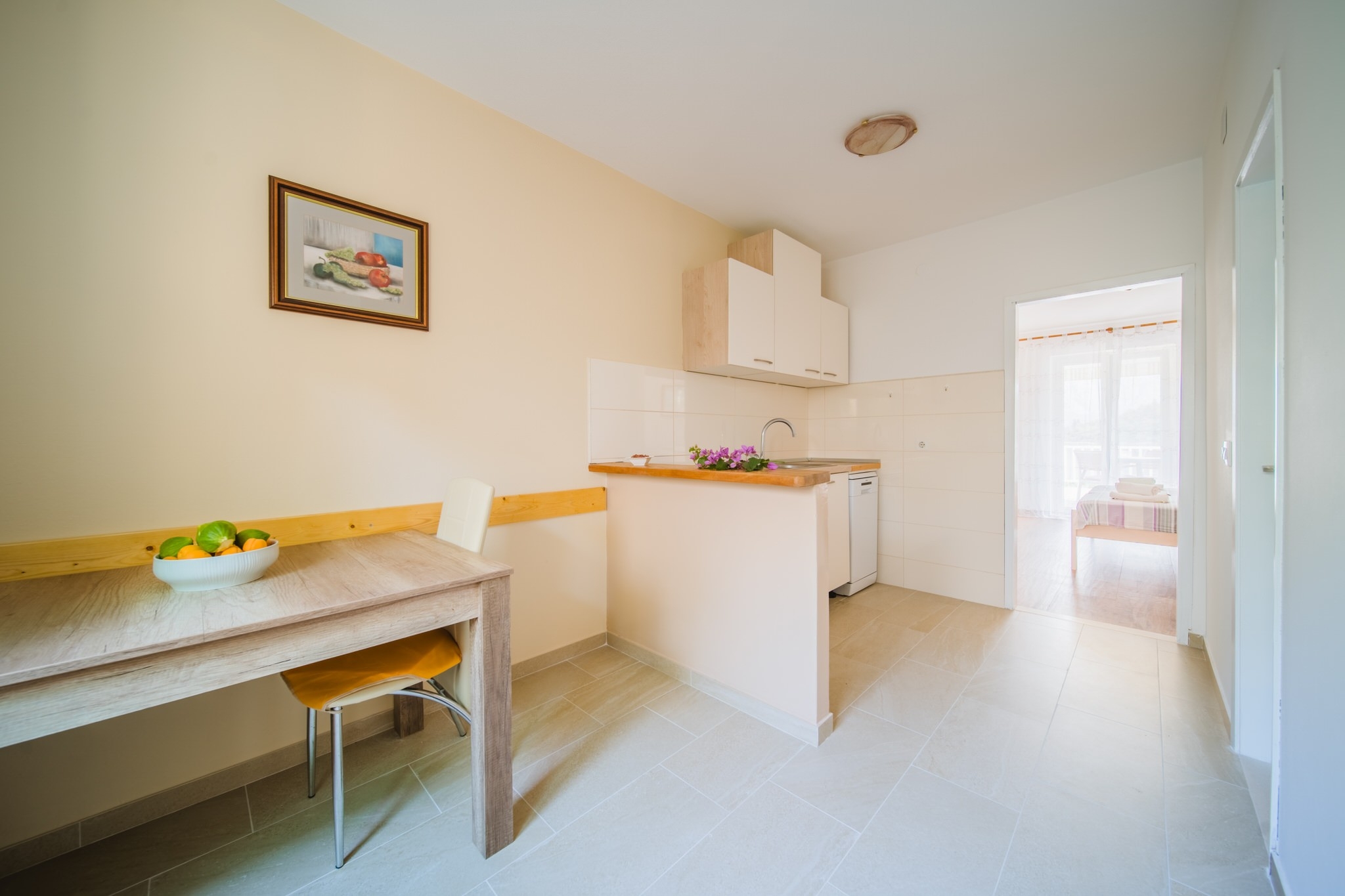 One bedroom apartment near beach Lumbarda, Korčula  A-b
