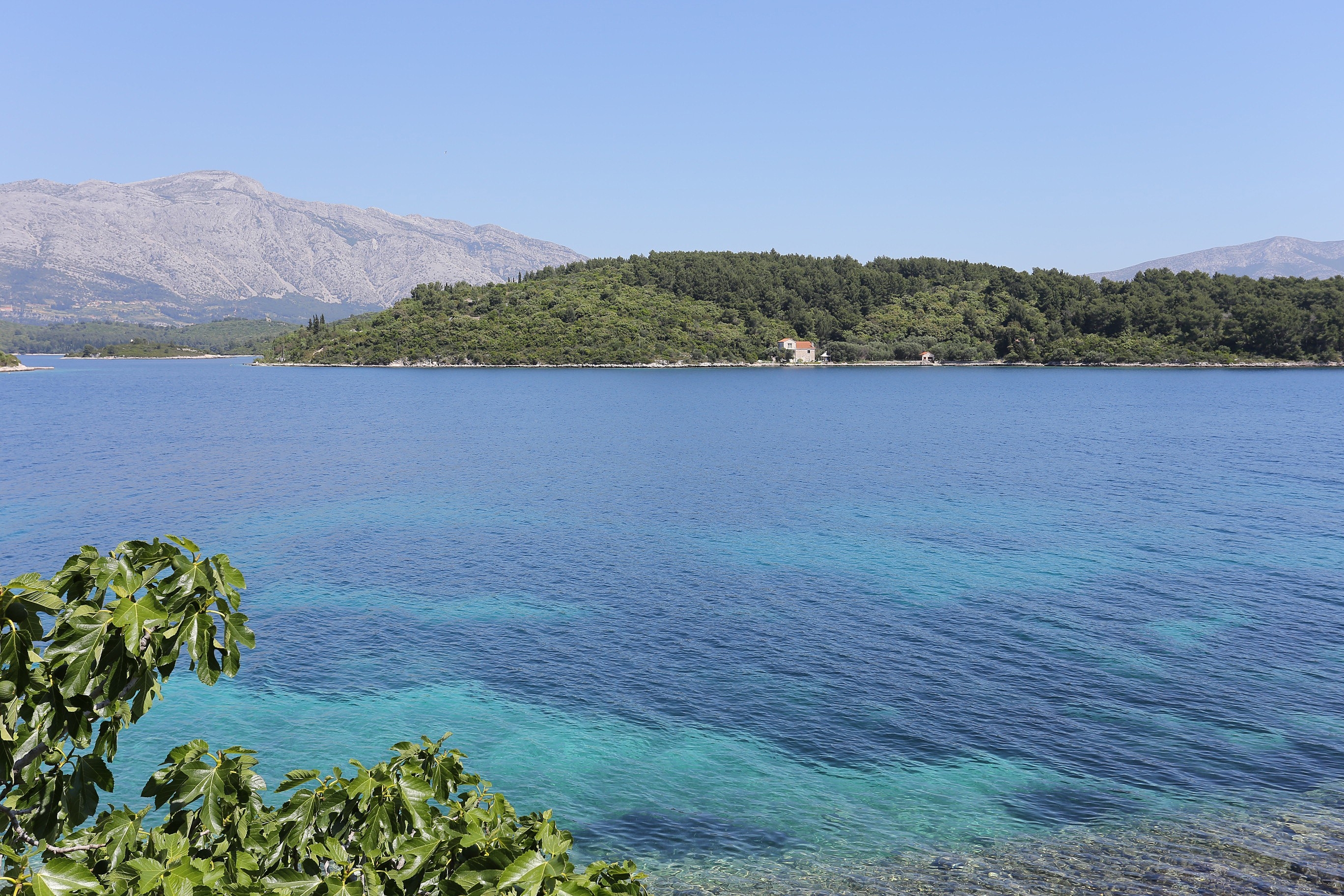 One bedroom apartment near beach Lumbarda, Korčula  A-b