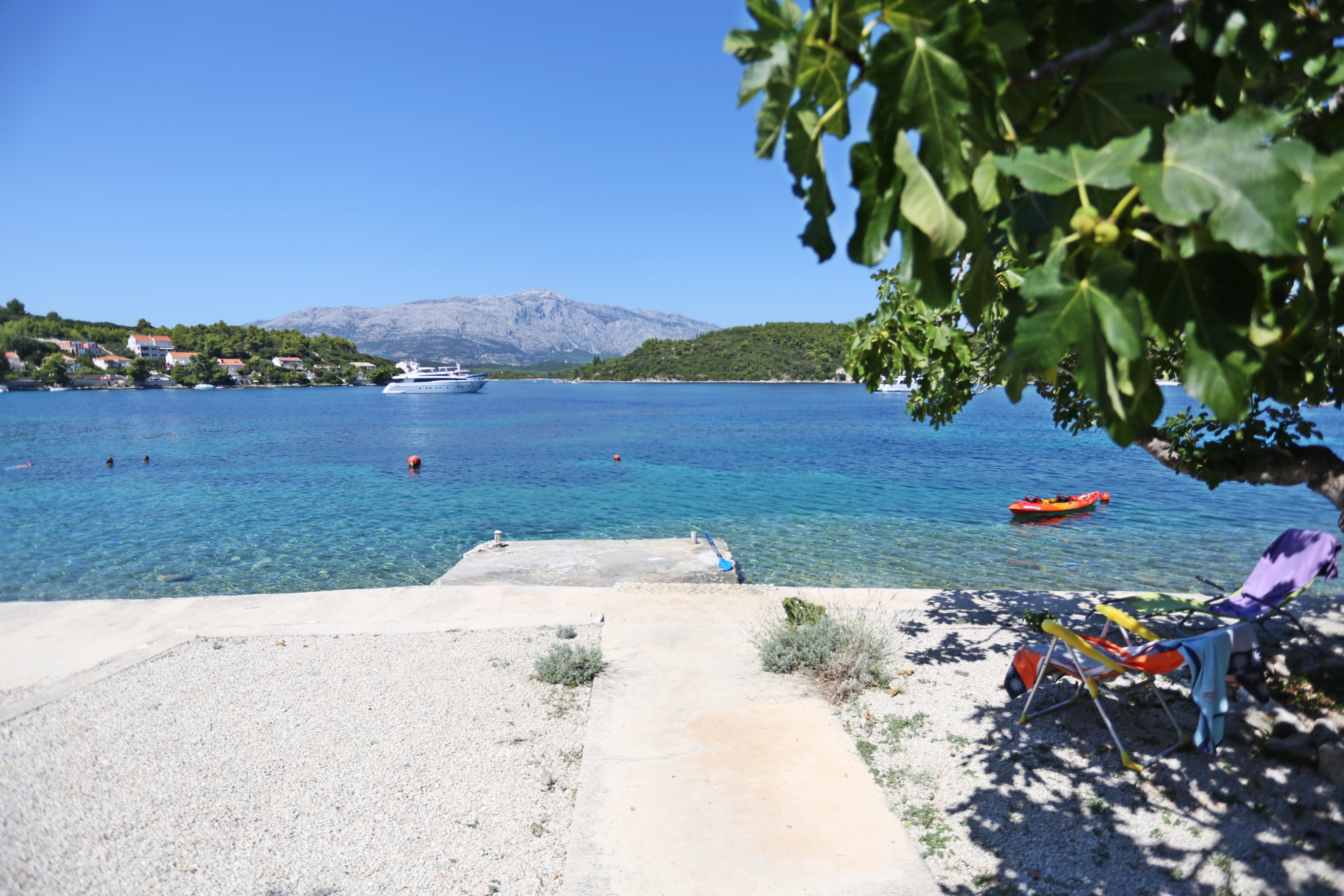 Two bedroom apartment near beach Lumbarda, Korčula  A-c