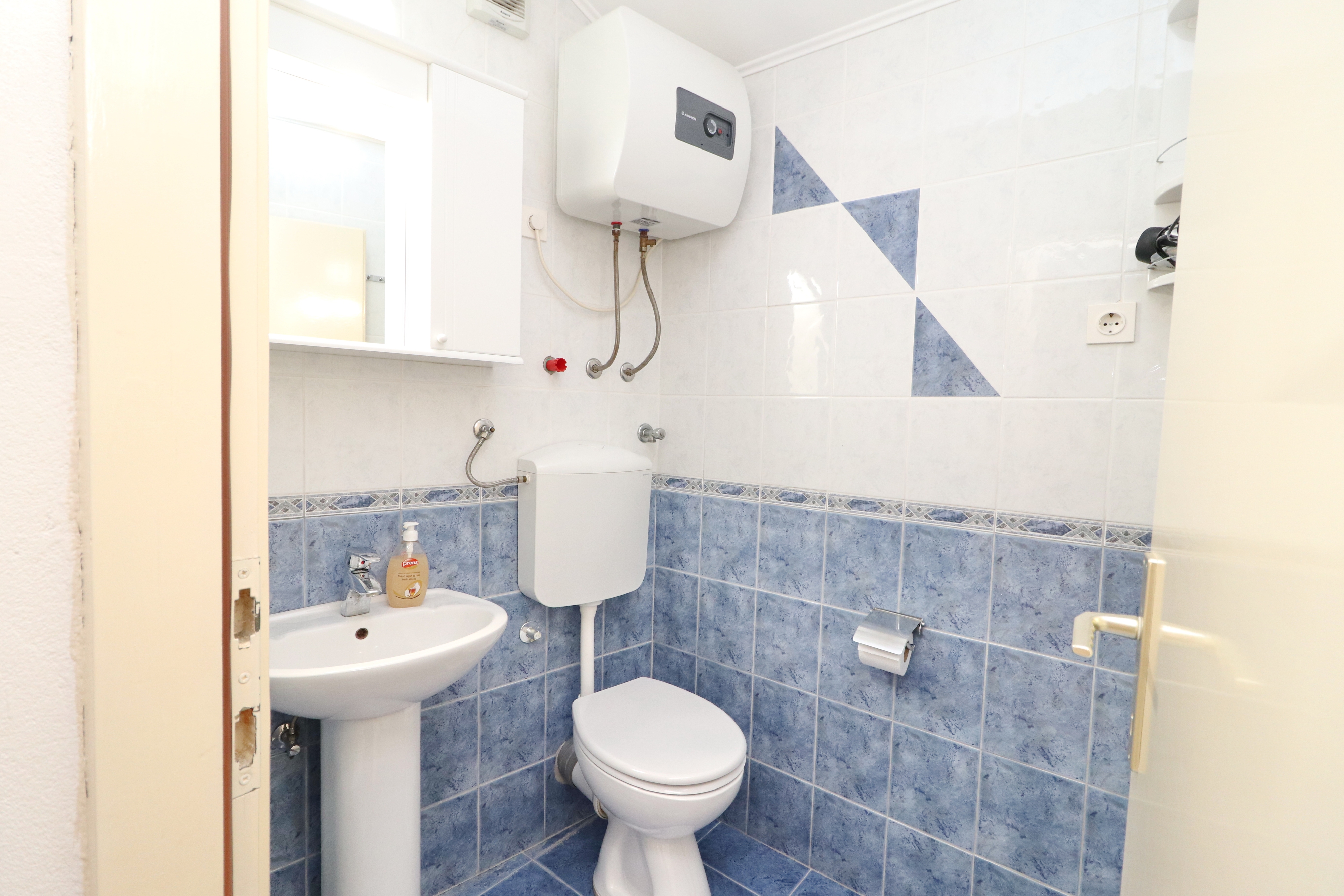 One bedroom apartment with terrace Vela Luka, Korčula  A-a