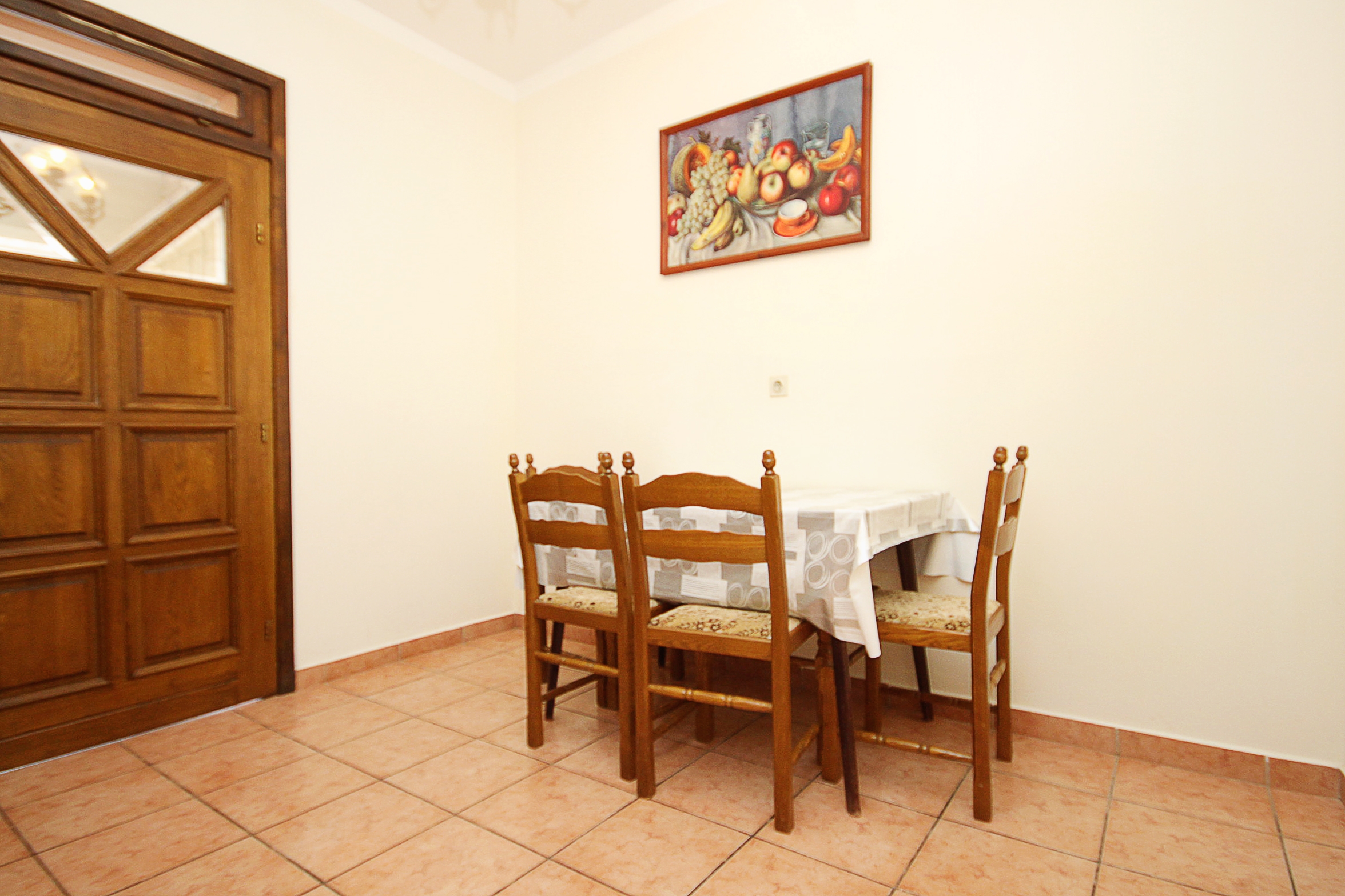 Two bedroom apartment with terrace and sea view Zavalatica, Korčula (A-4453-a)