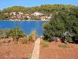 Gradina, Korčula, Giardino 4457 - Casa vacanze vicino al mare con la spiaggia rocciosa.