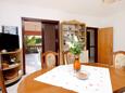 Zavalatica, Dining room in the apartment, WiFi.