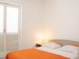 Bedroom 1 Zavalatica, Bedroom 1 in the apartment, air condition available and WiFi.