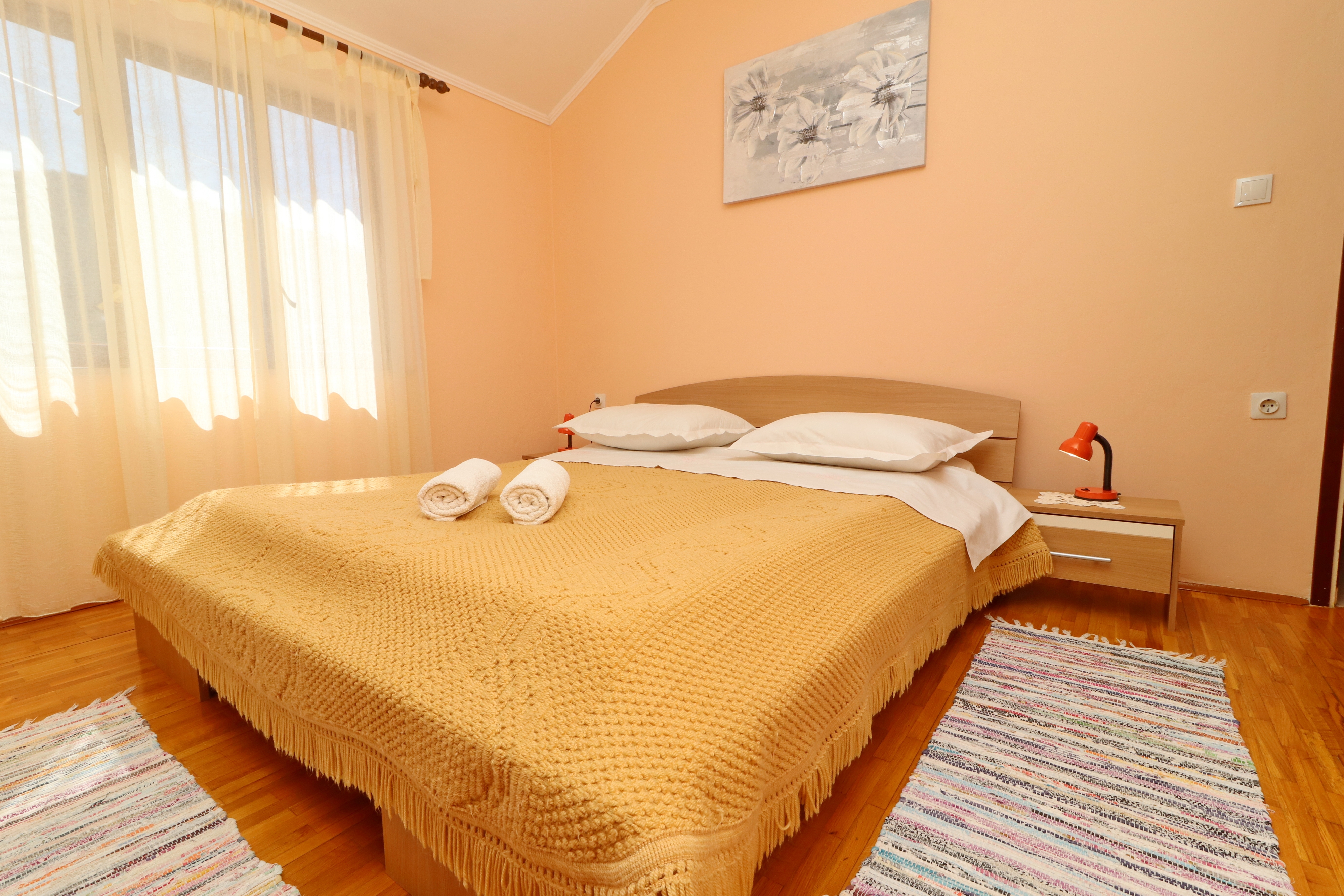 Three bedroom apartment near beach Brna, Korčula  A-b
