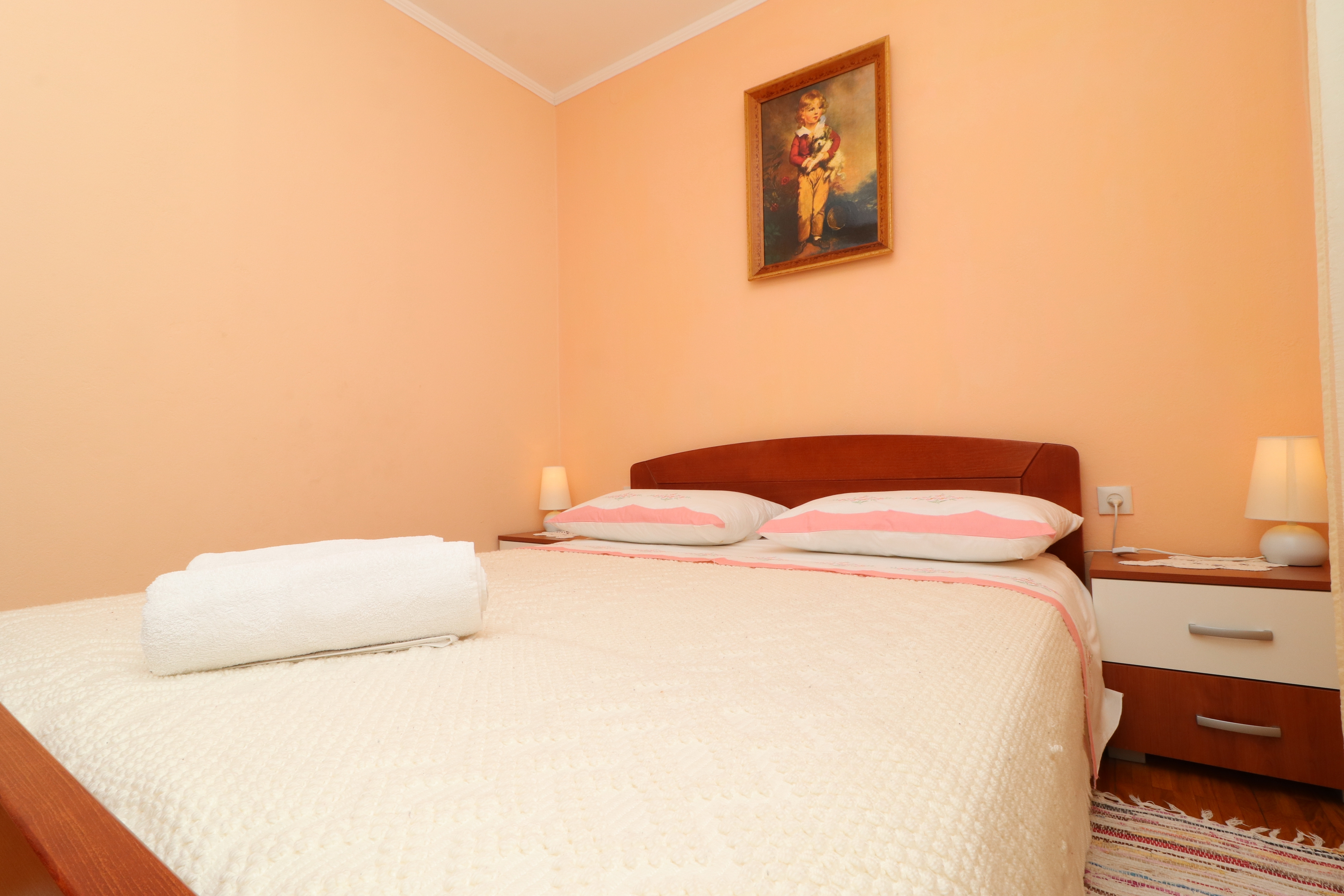 Three bedroom apartment near beach Brna, Korčula  A-b