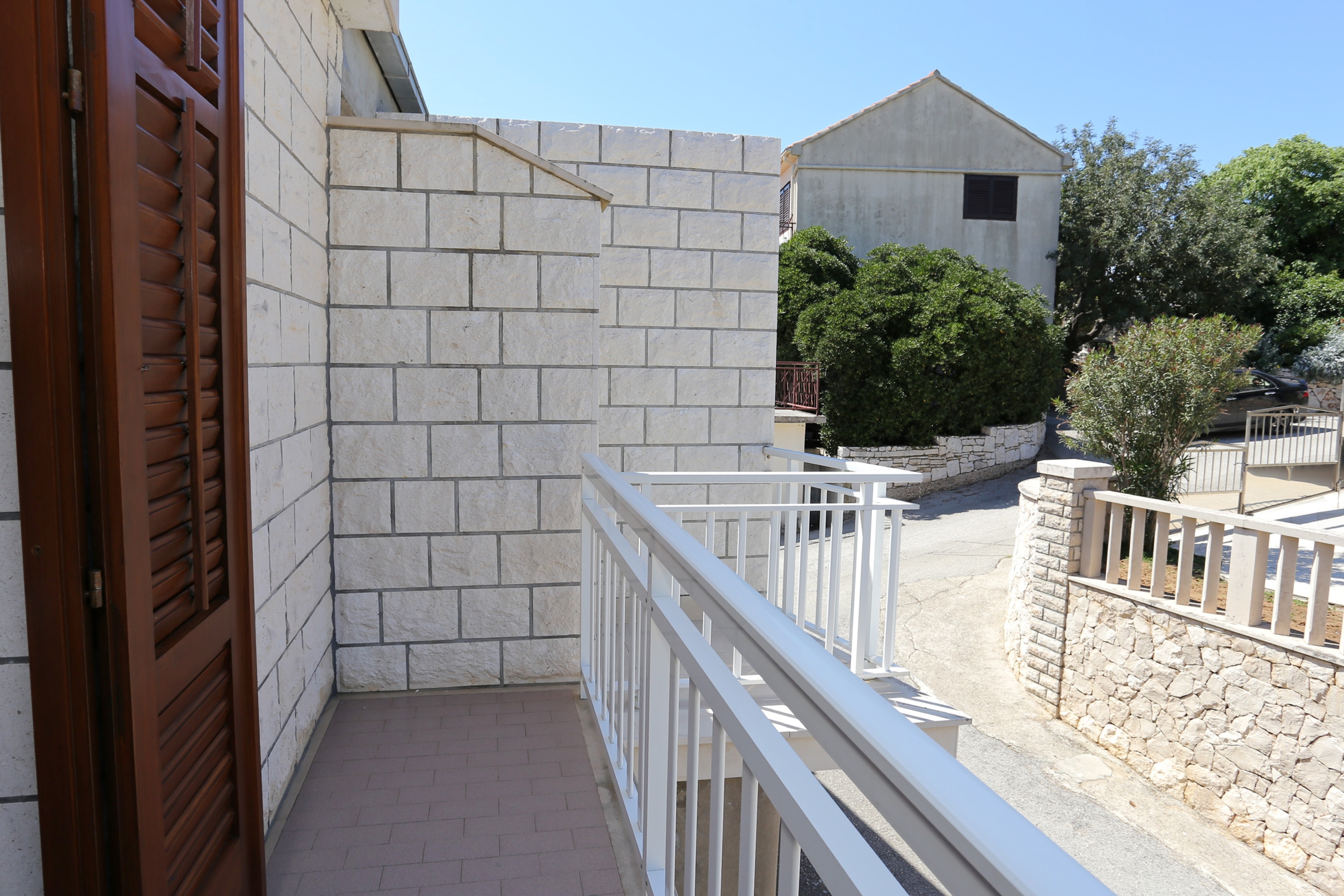 One bedroom apartment with balcony and sea view Lumbarda, Korčula  A-a