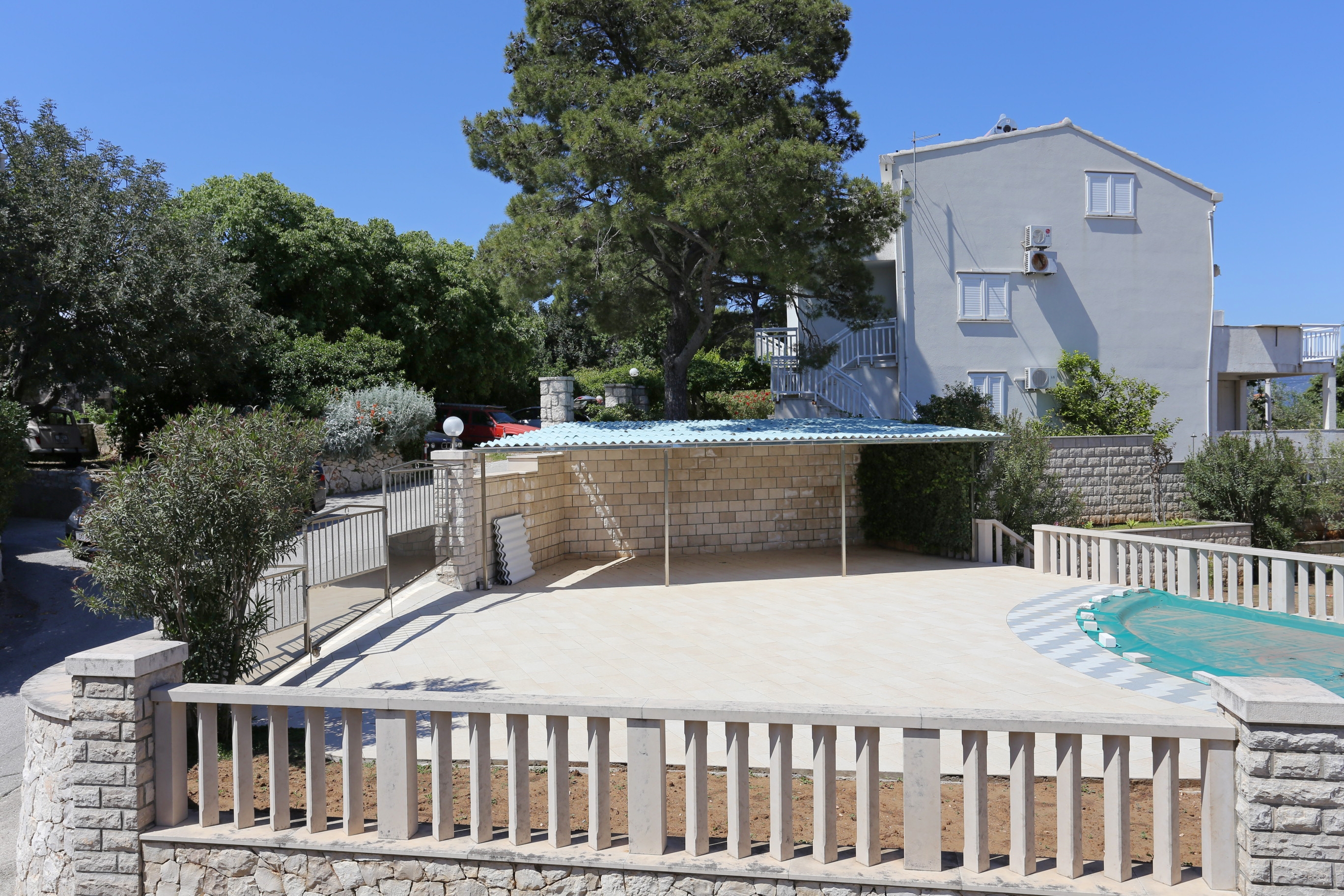 One bedroom apartment with balcony and sea view Lumbarda, Korčula  A-a