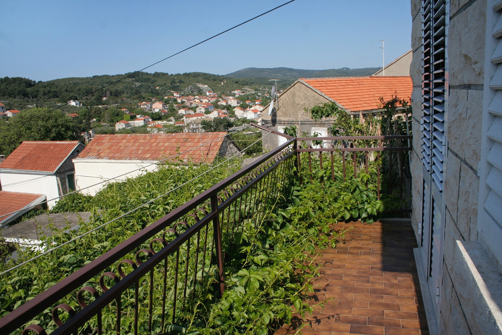 Two bedroom apartment with terrace Lumbarda, Korčula  A-a