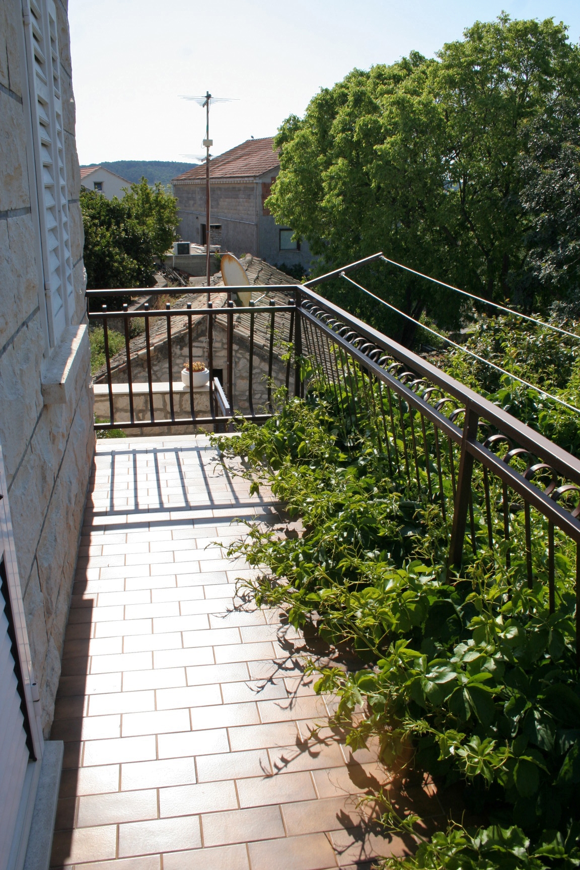 Two bedroom apartment with terrace Lumbarda, Korčula  A-a