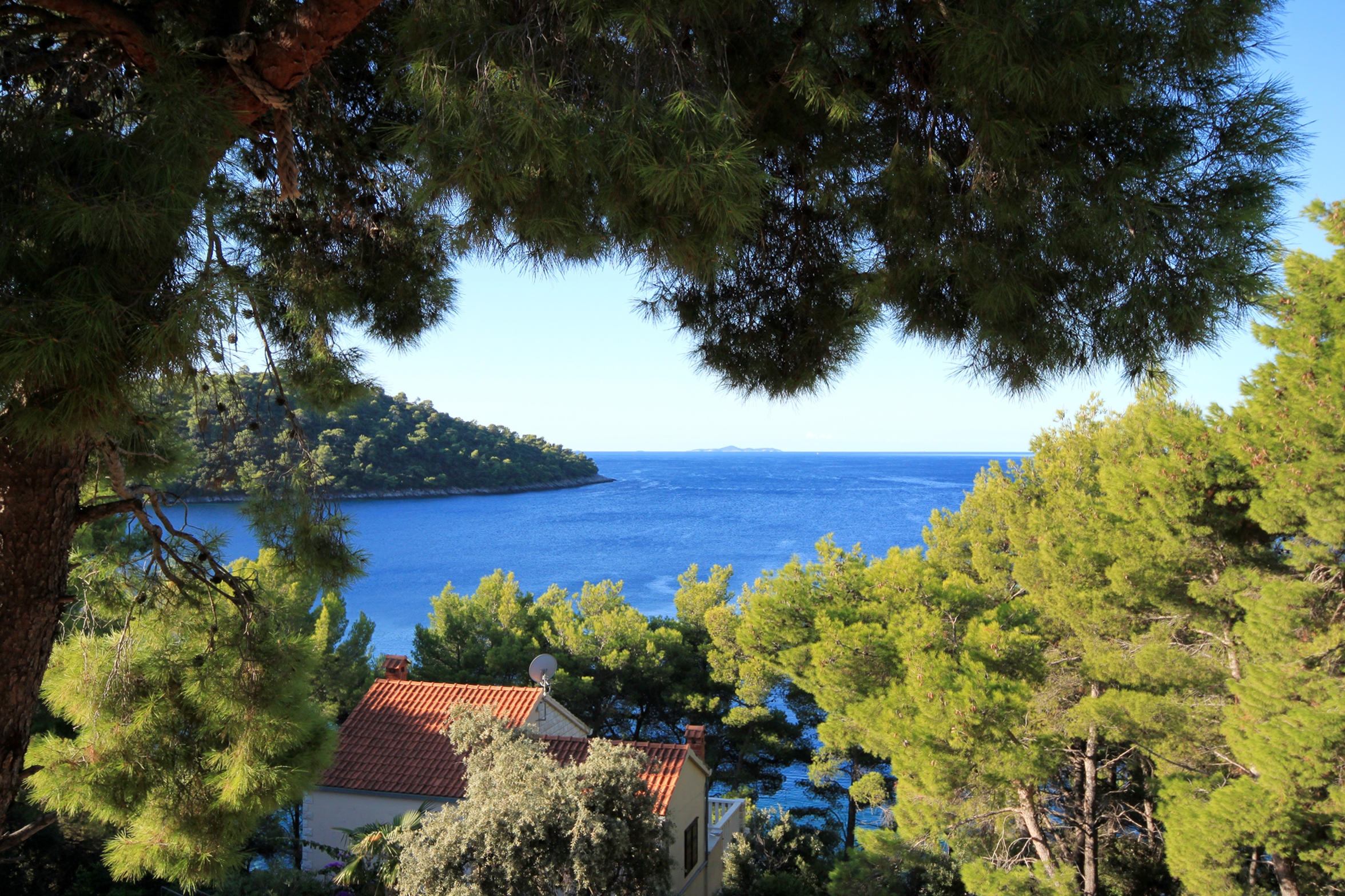 One bedroom apartment near beach Brna, Korčula  A-a