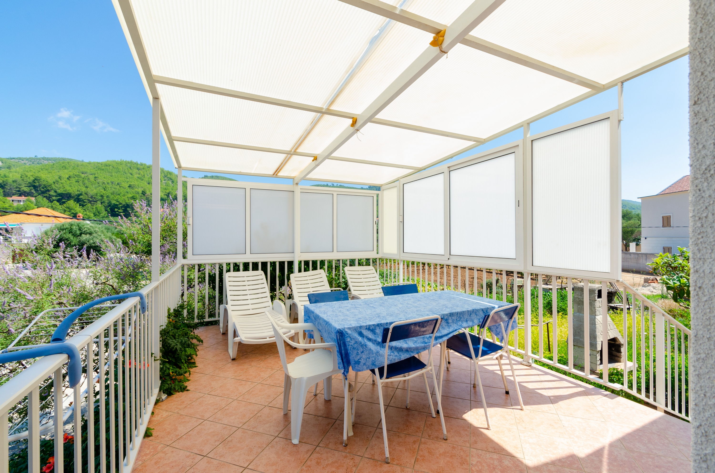 Two bedroom apartment near beach Prižba, Korčula  A-a