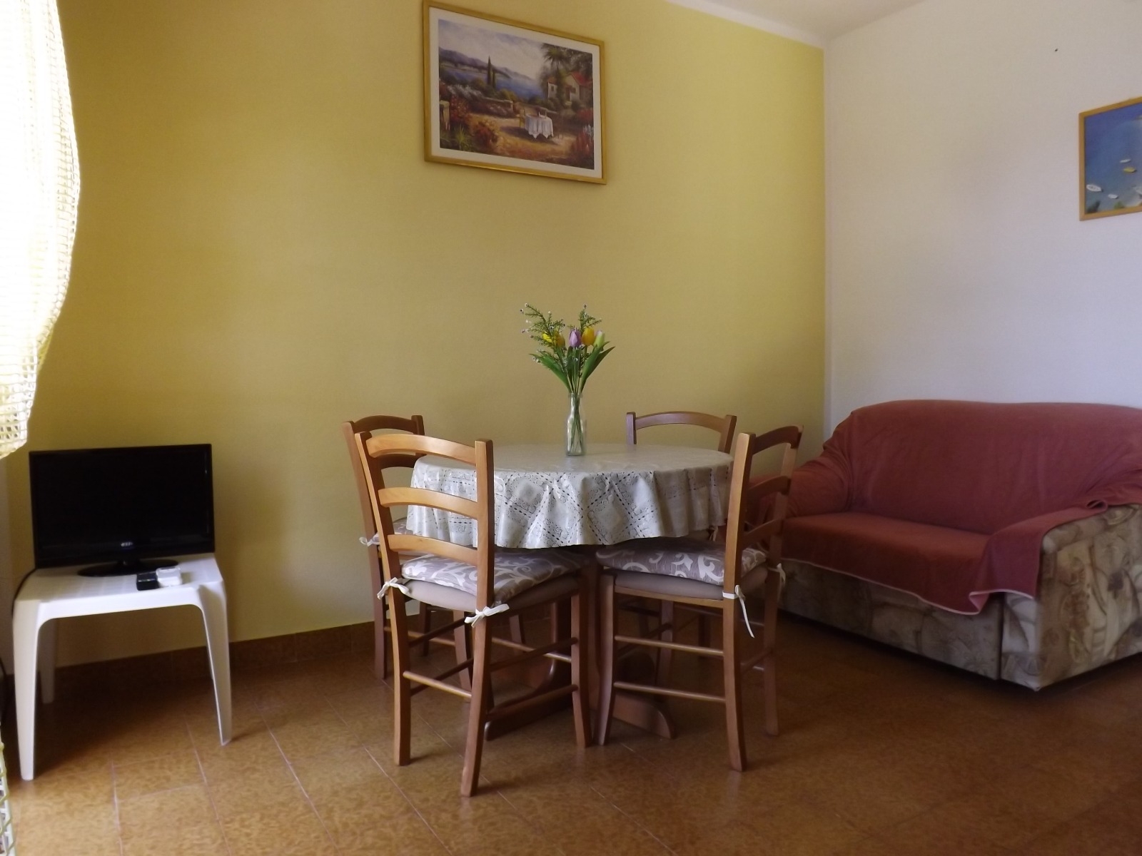 One bedroom apartment near beach Prižba, Korčula (A-4483-a)