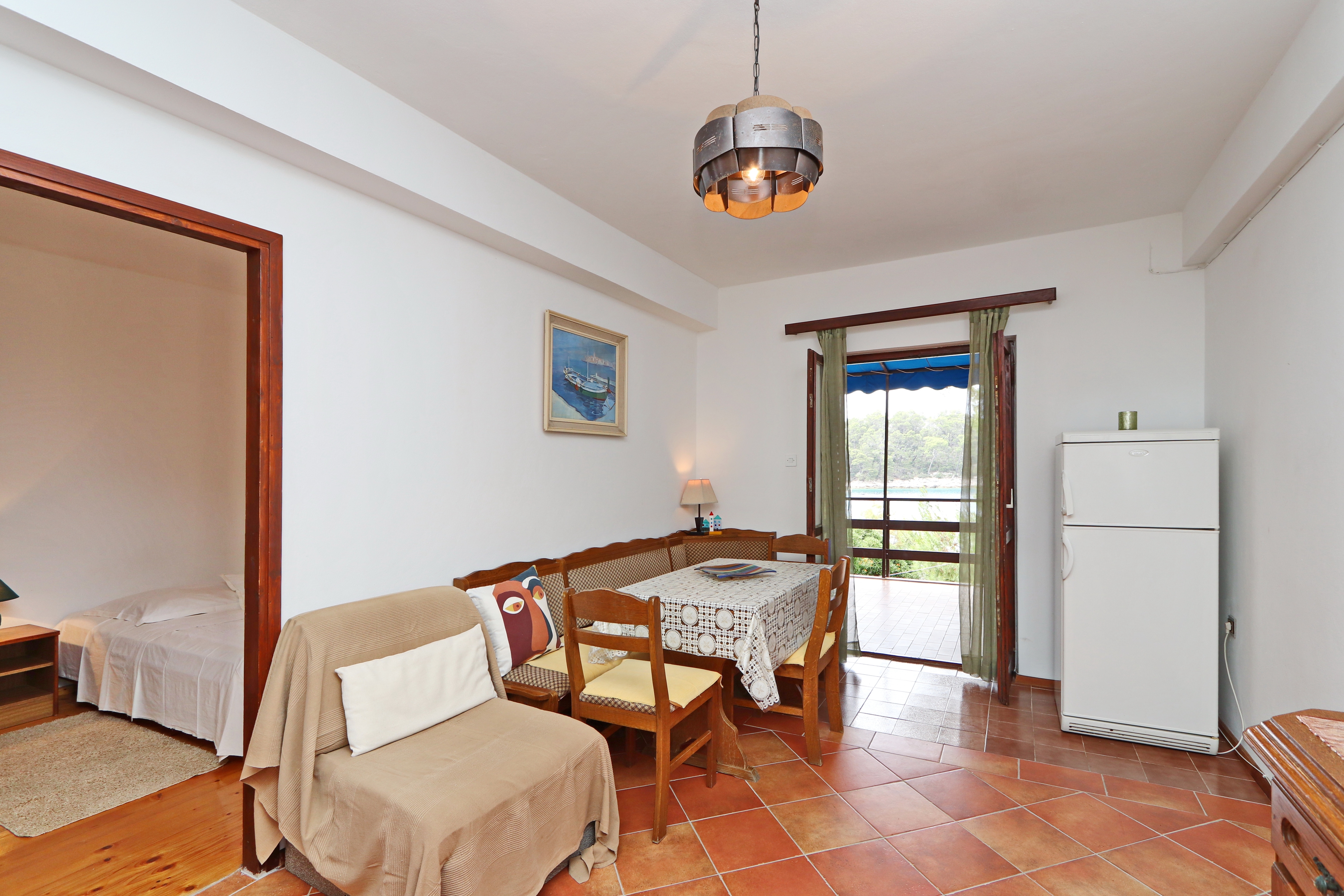 Two bedroom apartment near beach Prižba, Korčula (A-4484-a)